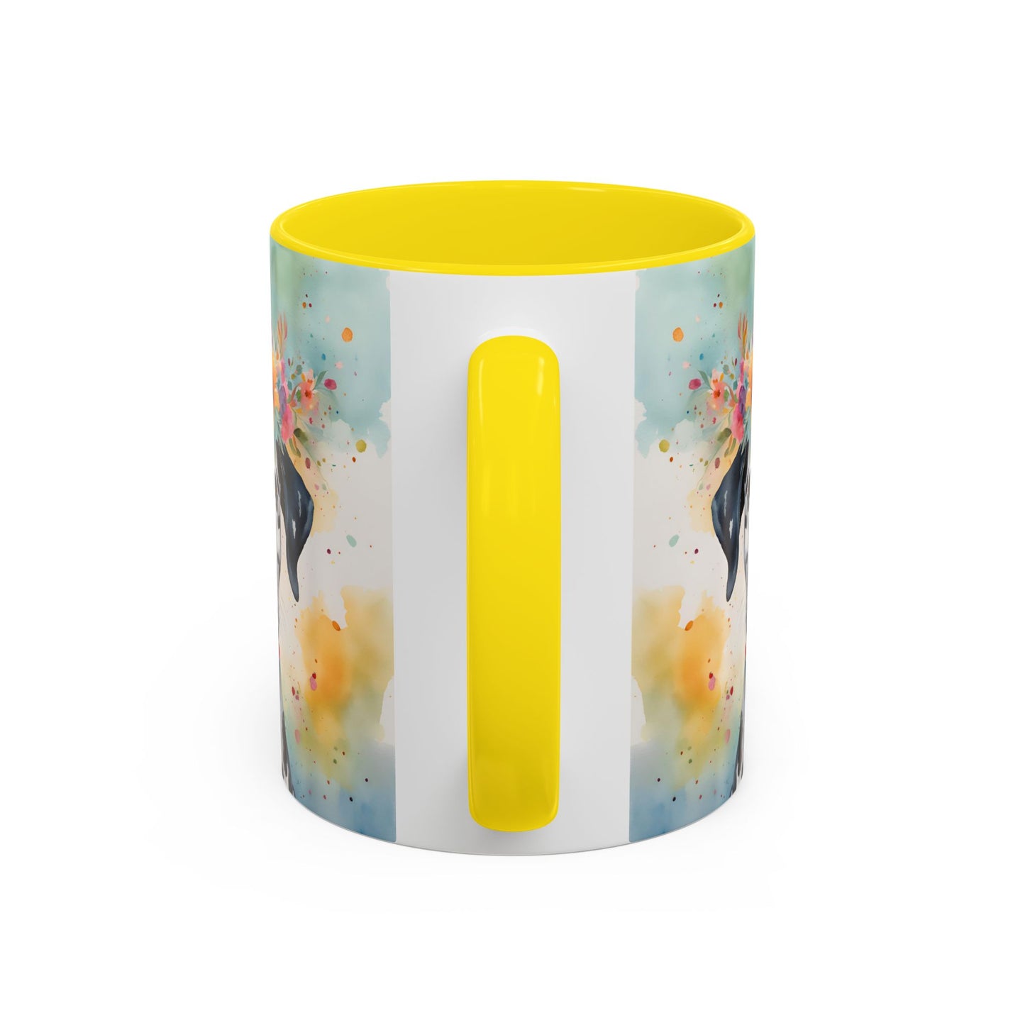 Dalmatian 02 Accent Coffee Mug - Dog Lover Gift