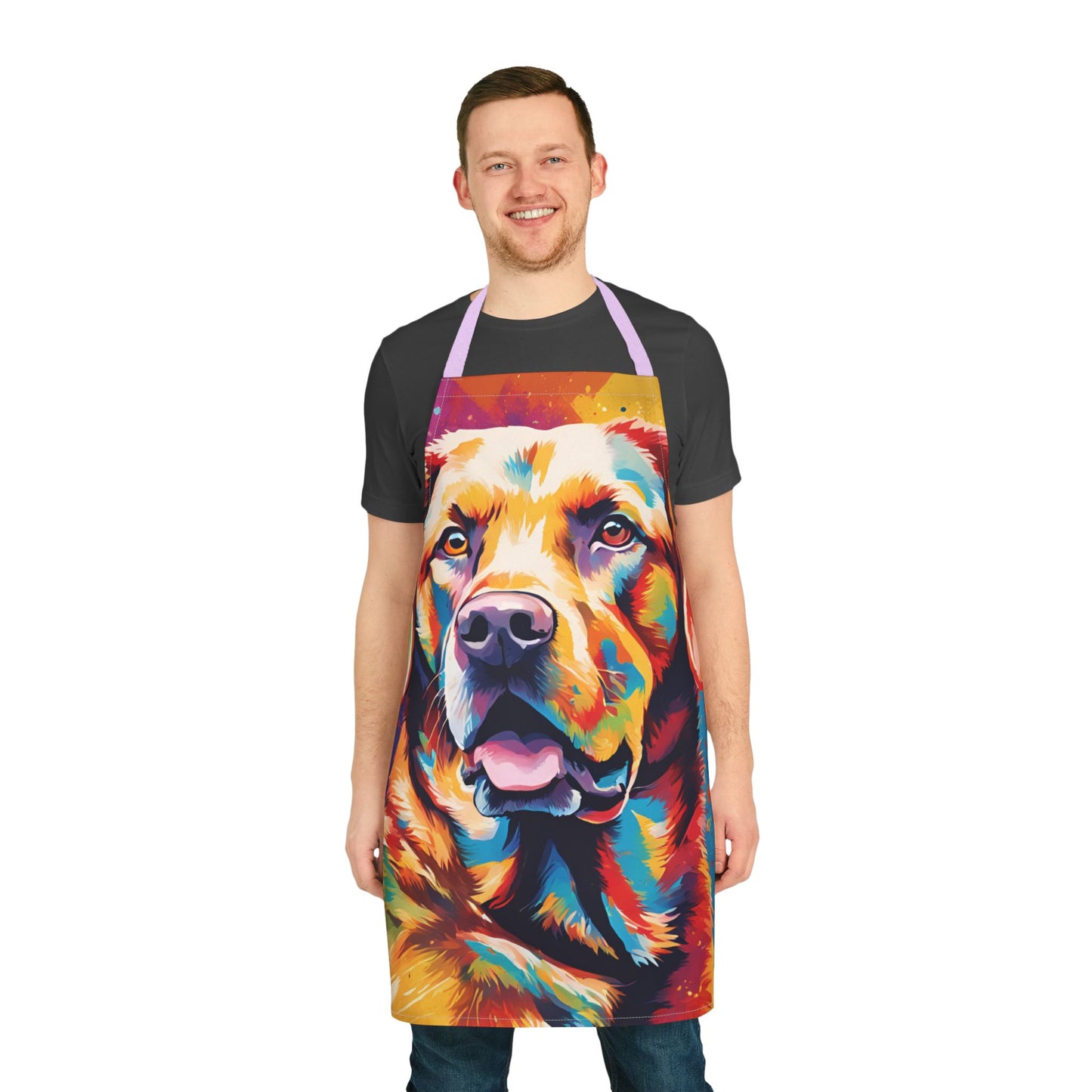 Multi Labrador Adult Apron (AOP)