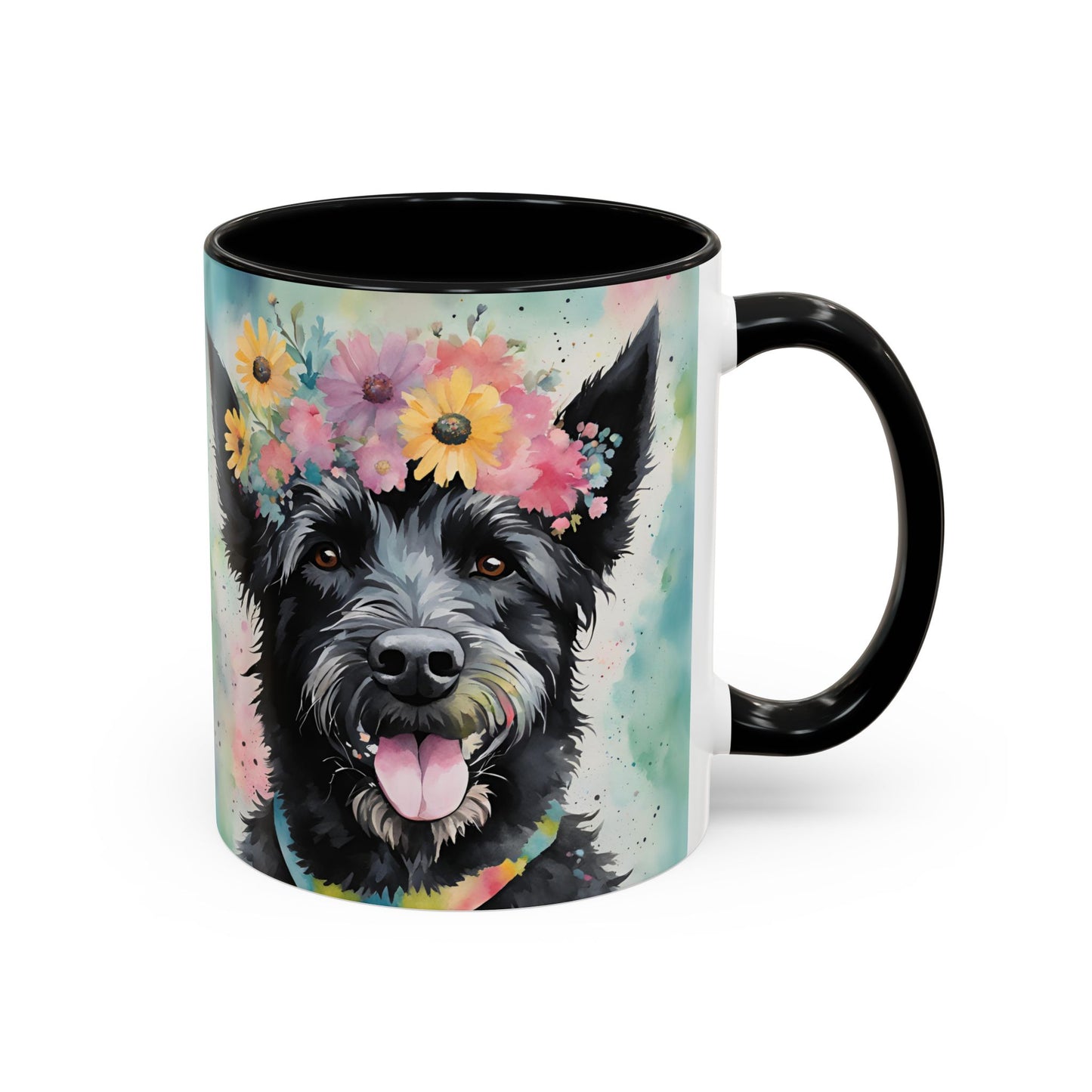 Eddy 03 Accent Coffee Mug - Dog Lover Gift