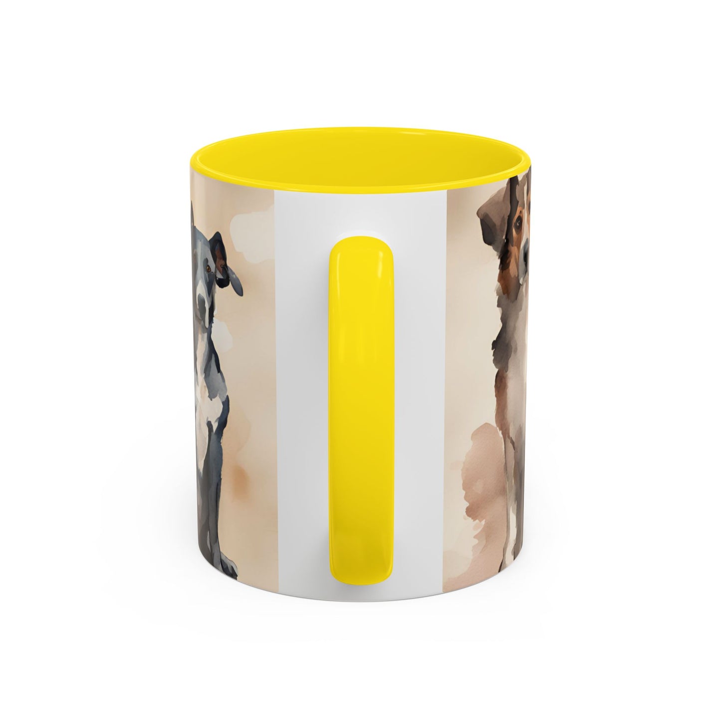 Doggies in a Row 03 Accent Mug 11oz
