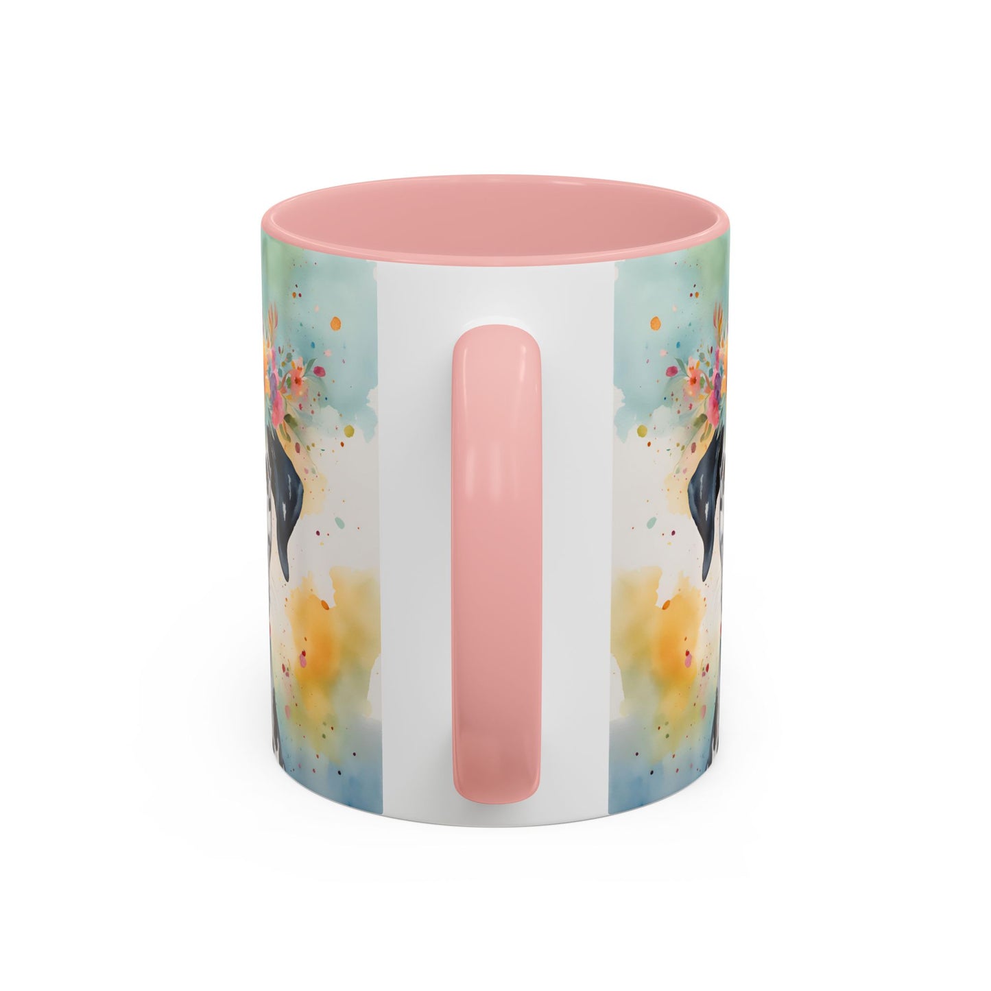 Dalmatian 02 Accent Coffee Mug - Dog Lover Gift