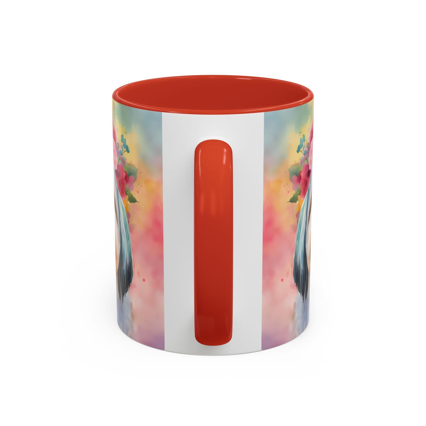 Shih Tzu 01 Accent Coffee Mug - Dog Lover Gift