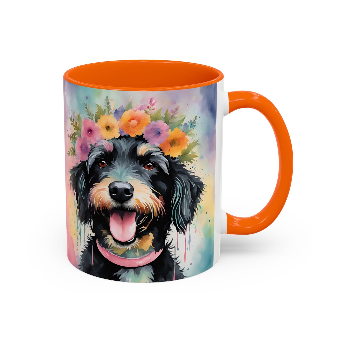 Eddy 02 Accent Coffee Mug - Dog Lover Gift