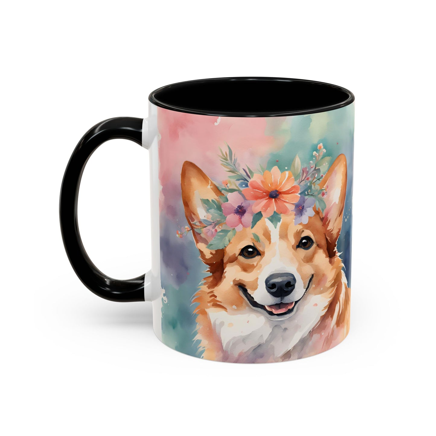 Corgi 03 Accent Coffee Mug - Dog Lover Gift