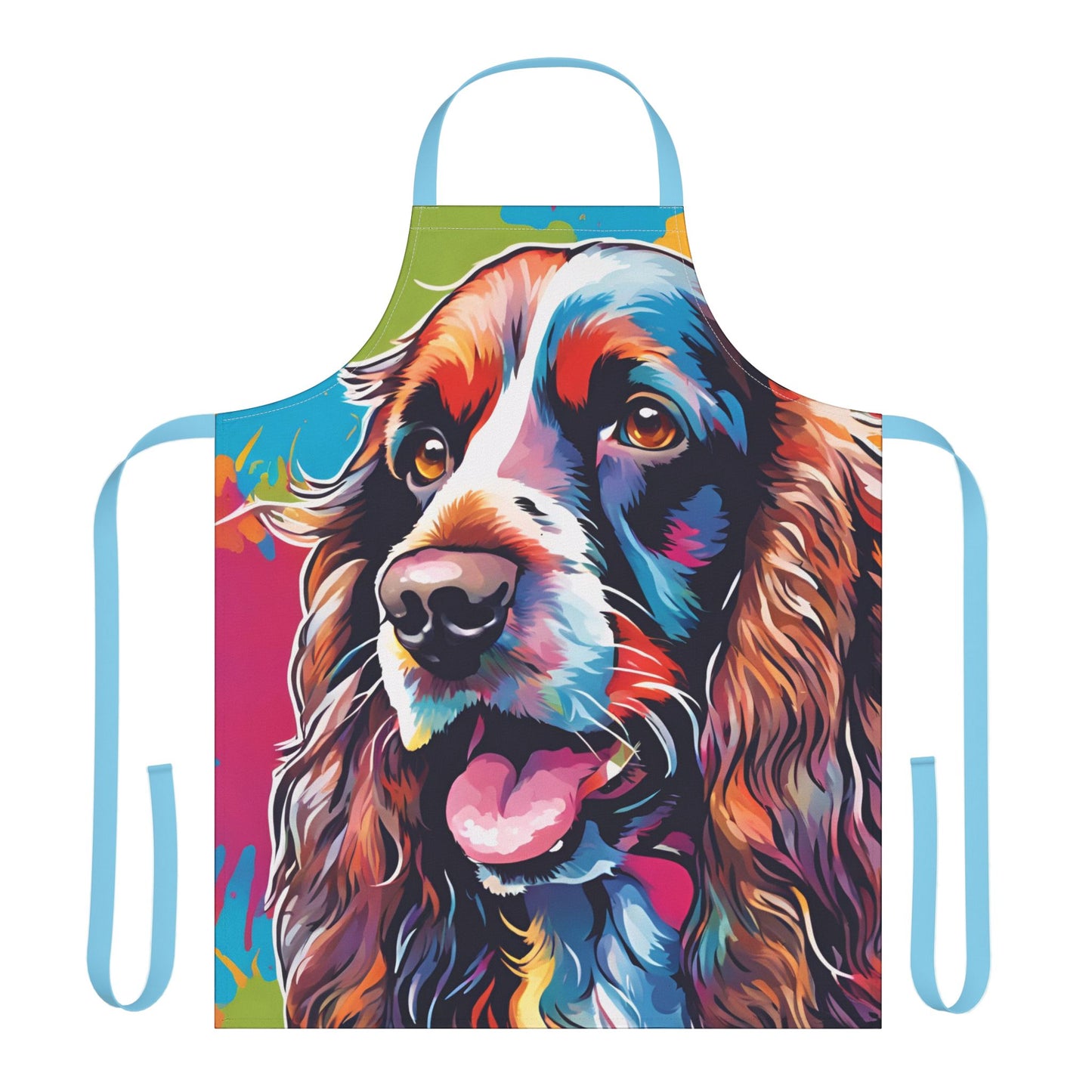 Multicoloured Cocker Spaniel Adult Apron (AOP)
