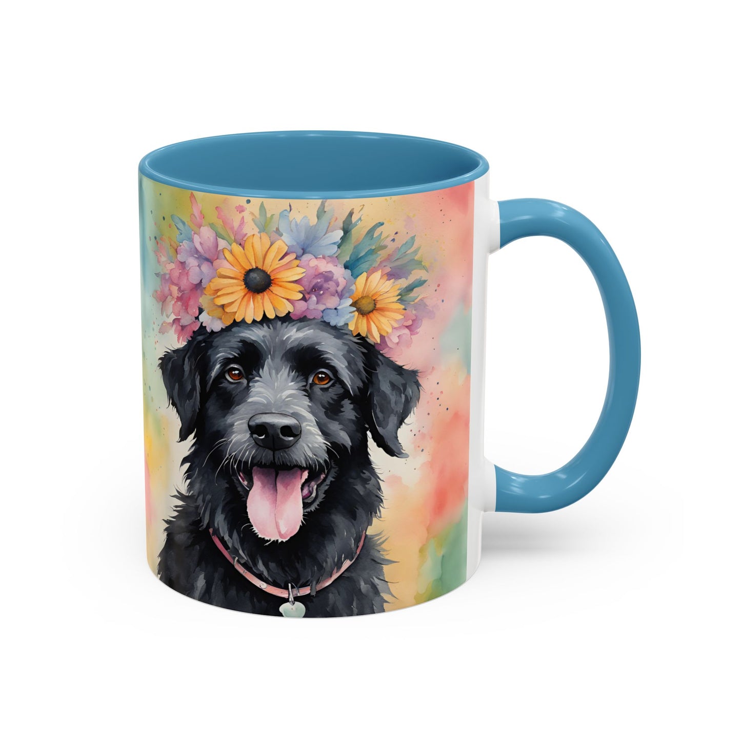 Eddy 01 Accent Coffee Mug - Dog Lover Gift