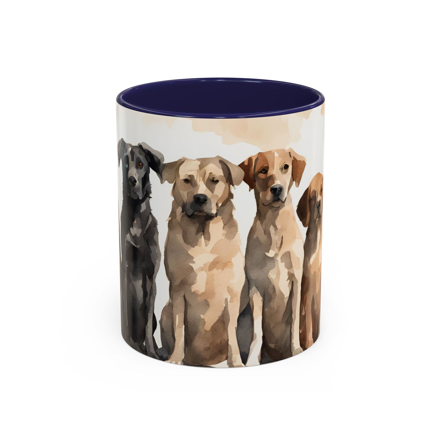 Doggies in a Row 03 Accent Mug 11oz