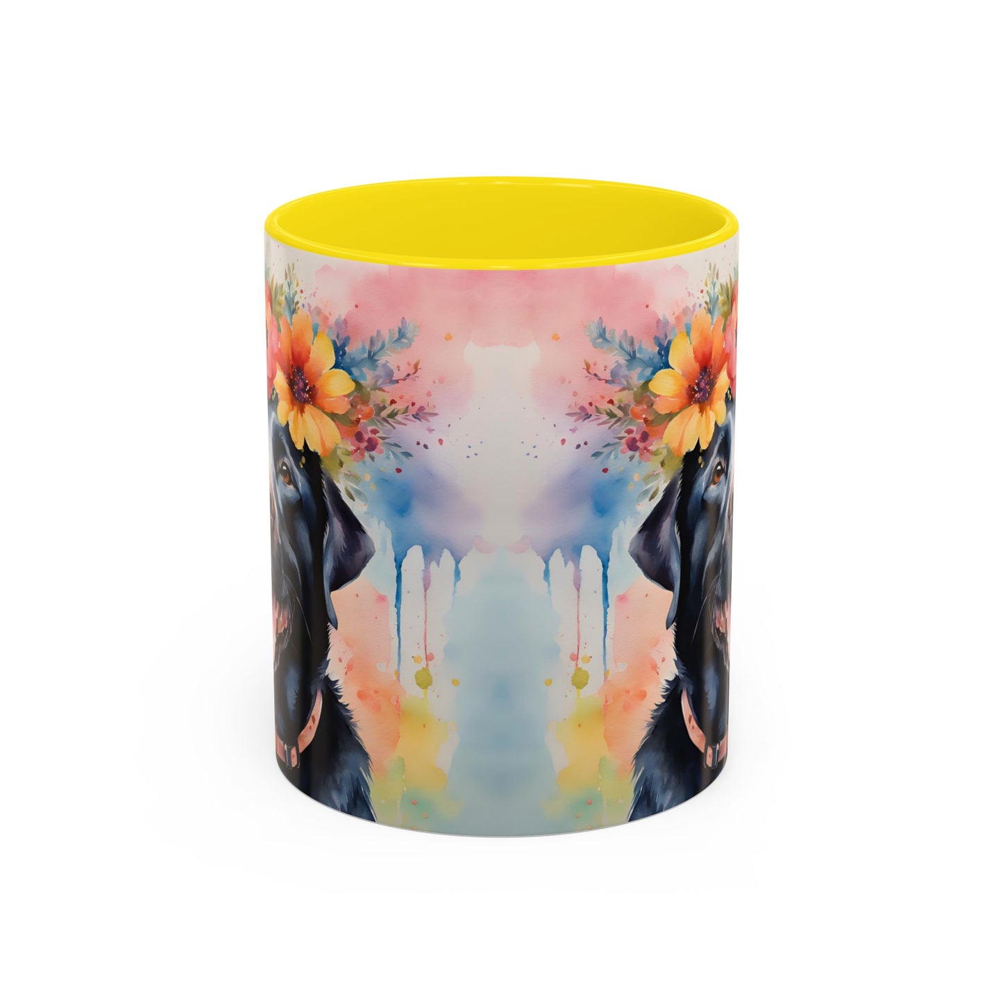 Labrador 03 Accent Coffee Mug - Dog Lover Gift