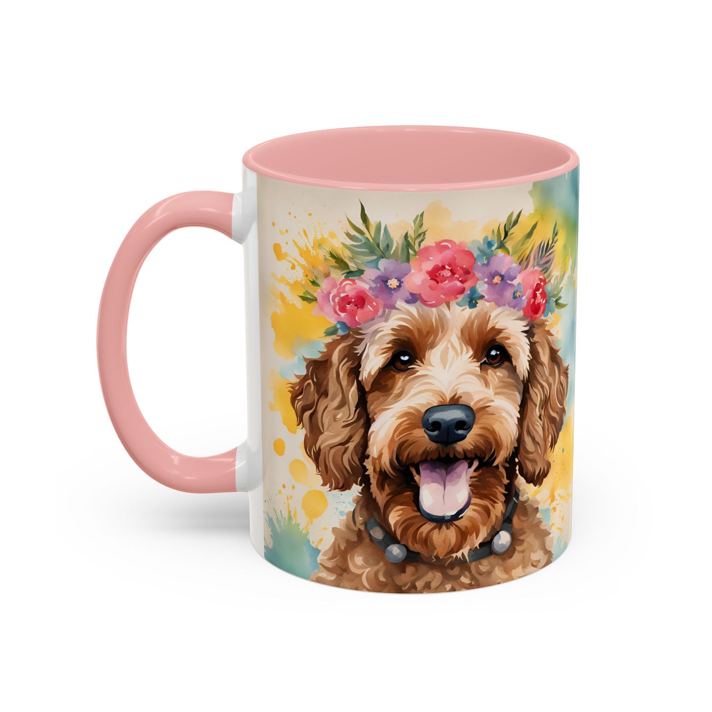Cockapoo 04 Accent Coffee Mug - Dog Lover Gift