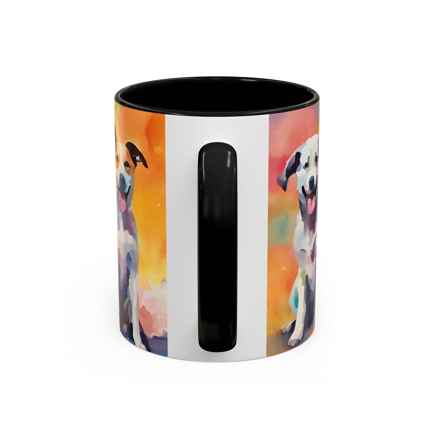 Multicoloured Doggies 03 Accent Mug 11oz