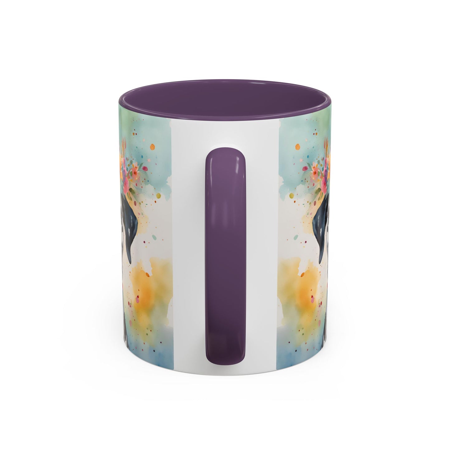 Dalmatian 02 Accent Coffee Mug - Dog Lover Gift