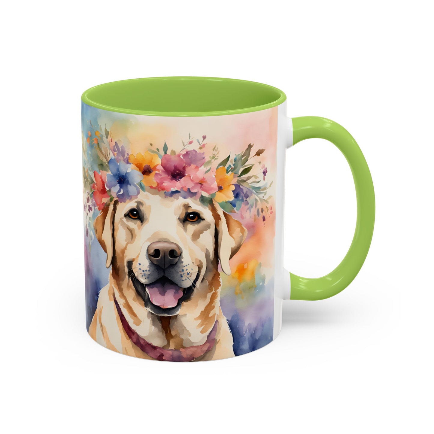Labrador 02 Accent Coffee Mug - Dog Lover Gift