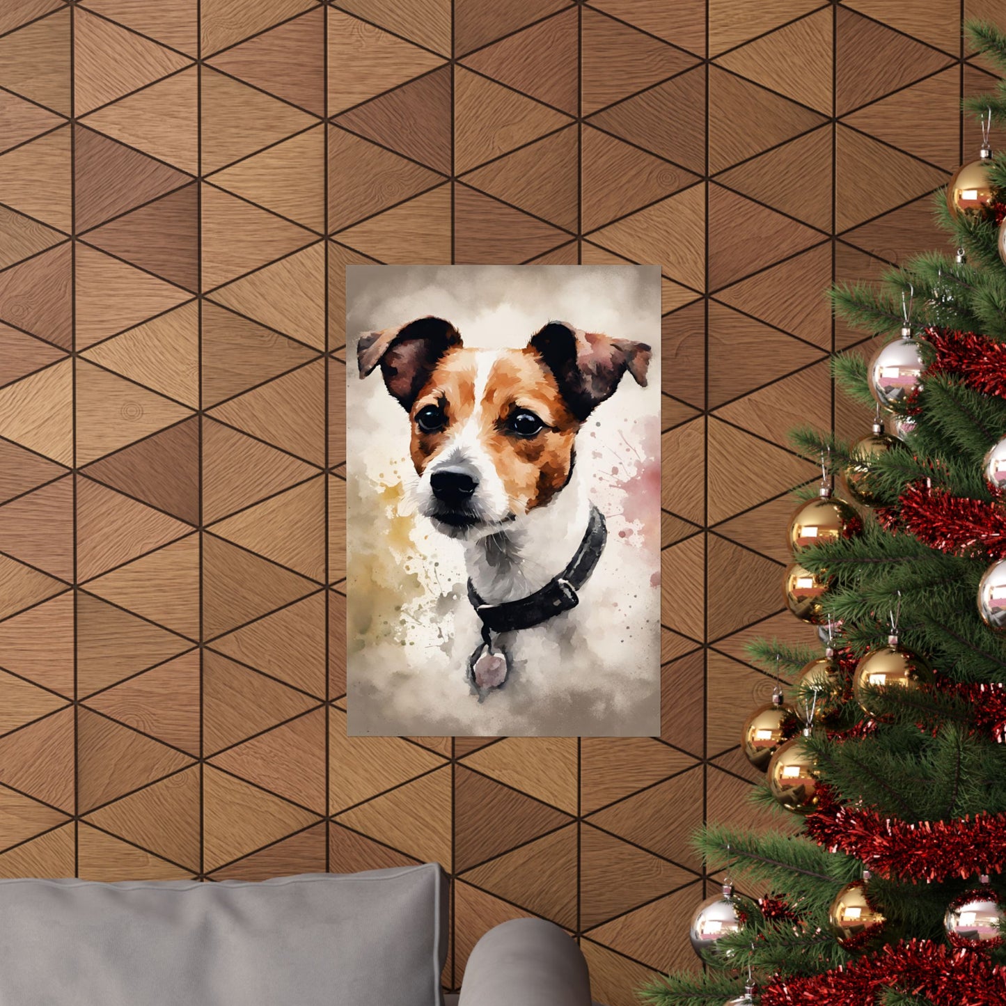 Dogs Jack Russell 04 Matte Vertical Poster