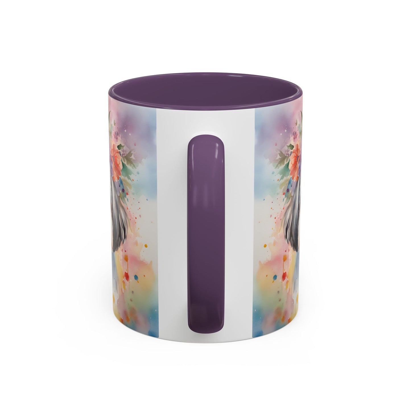 Shih Tzu 04 Accent Coffee Mug - Dog Lover Gift