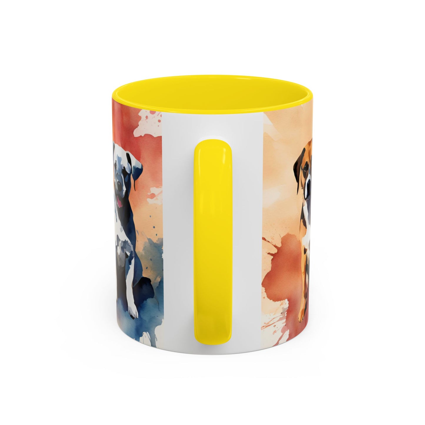 Multicoloured Doggies 04 Accent Mug 11oz