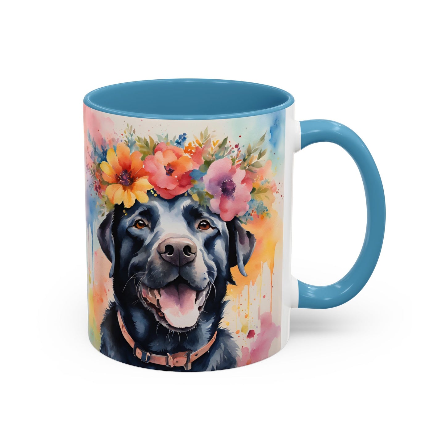 Labrador 03 Accent Coffee Mug - Dog Lover Gift