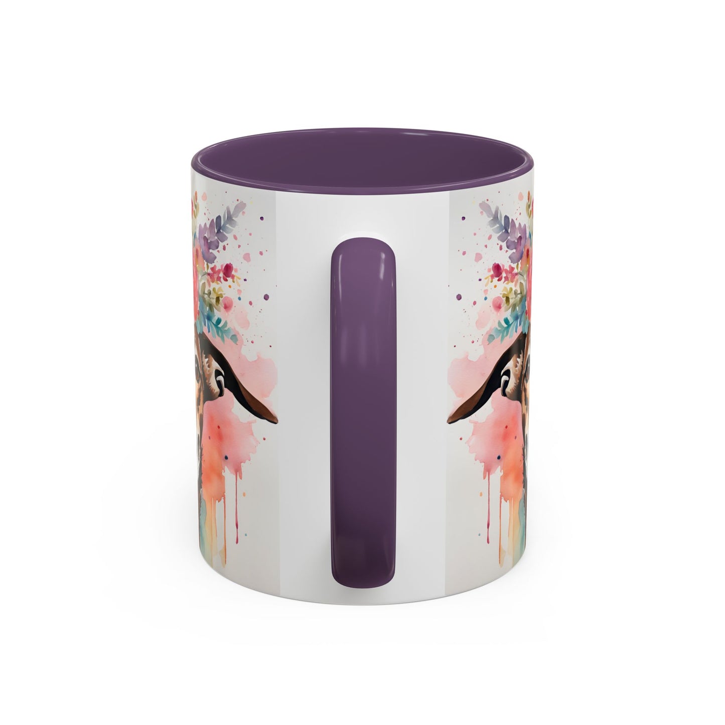 Greyhound 01 Accent Coffee Mug - Dog Lover Gift