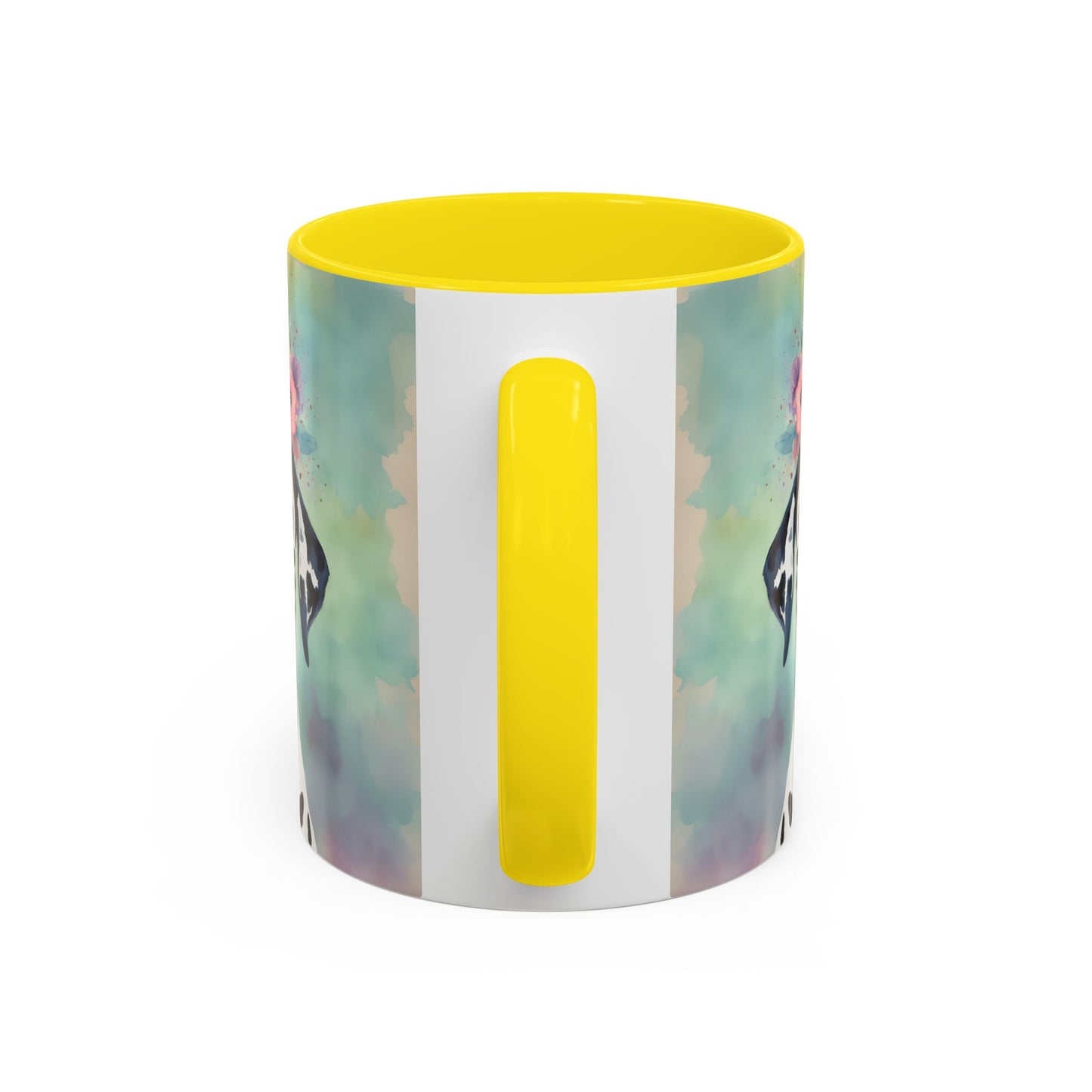 Dalmatian 01 Accent Coffee Mug - Dog Lover Gift