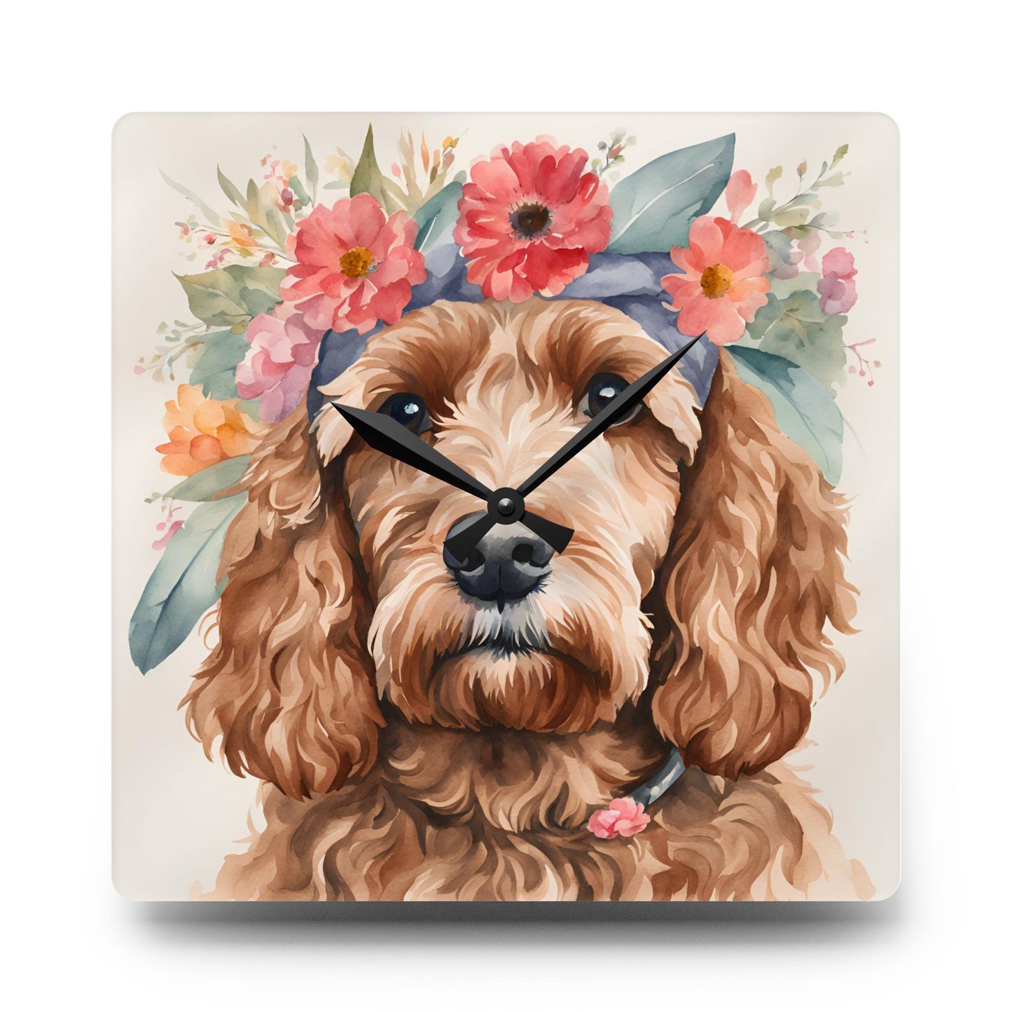 Cockapoo 01 Dog Wall Clock