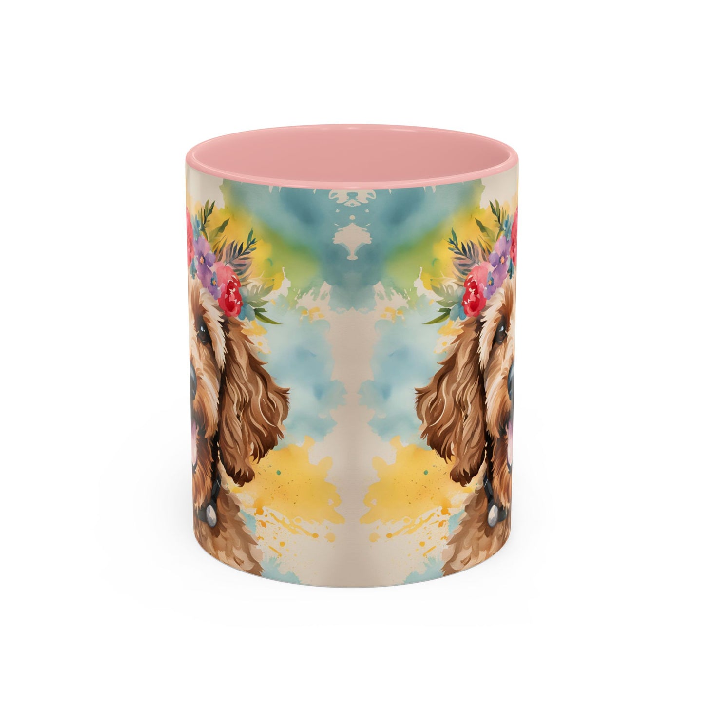 Cockapoo 04 Accent Coffee Mug - Dog Lover Gift