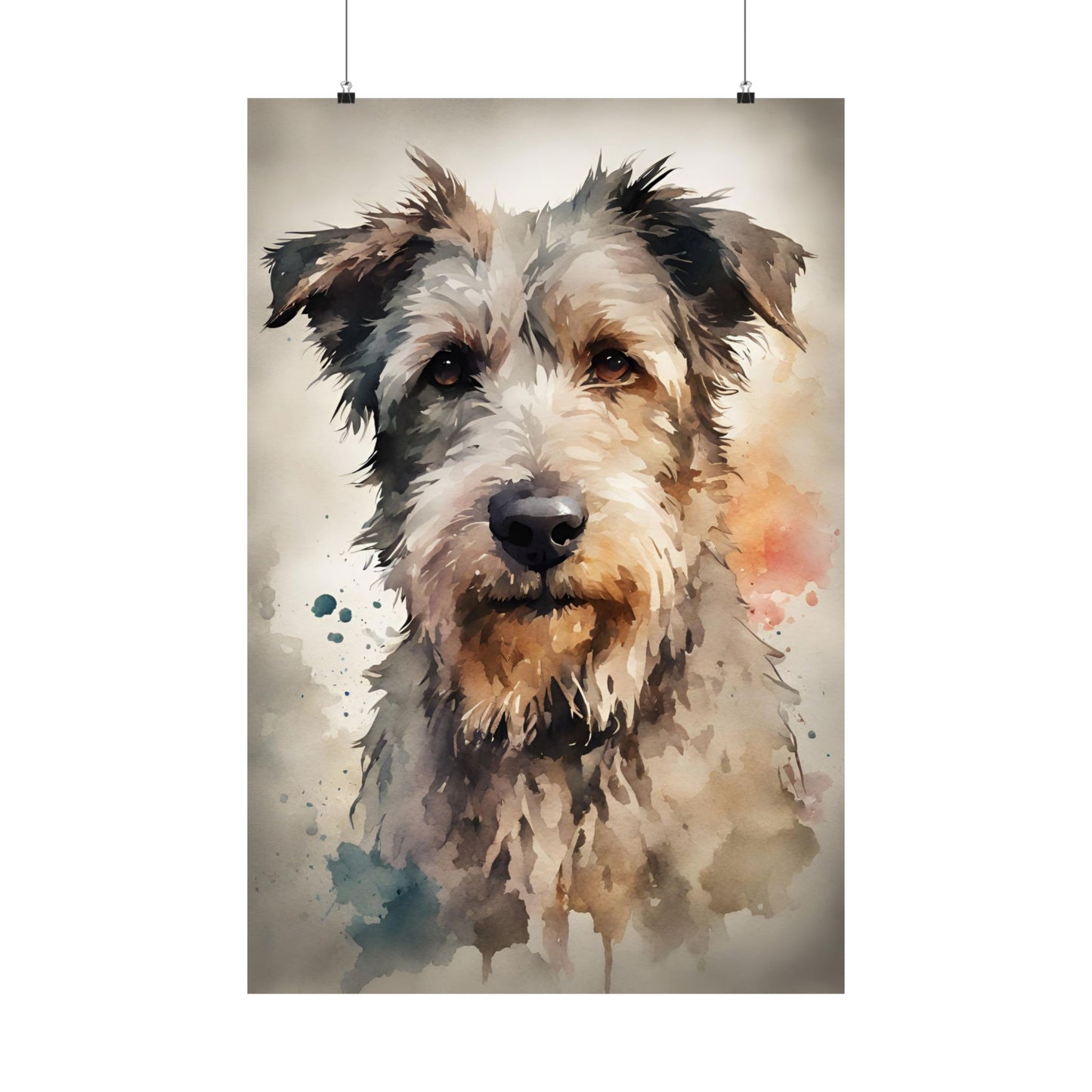 Dogs Gorgeous Scruff 03 Matte Vertical Poster