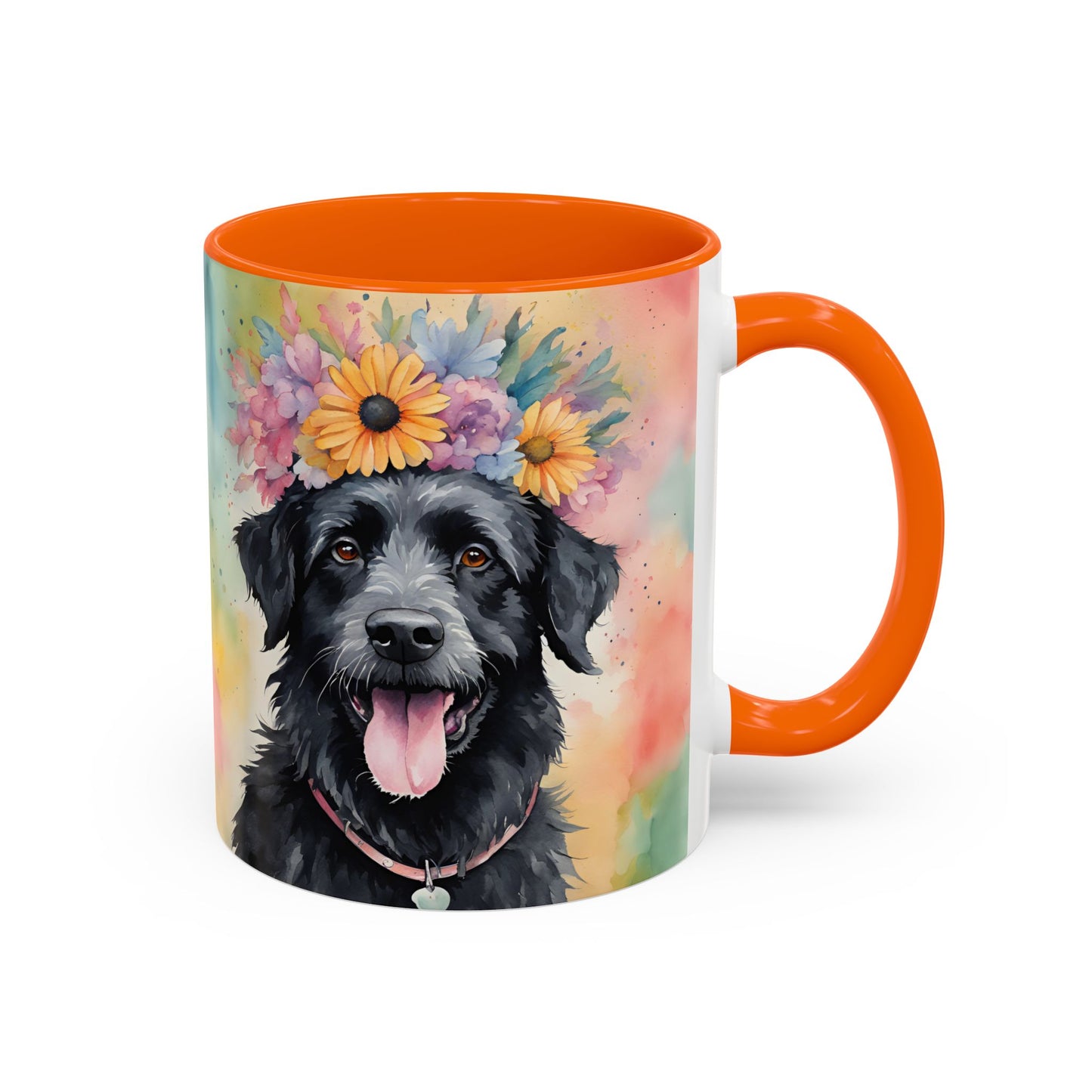 Eddy 01 Accent Coffee Mug - Dog Lover Gift