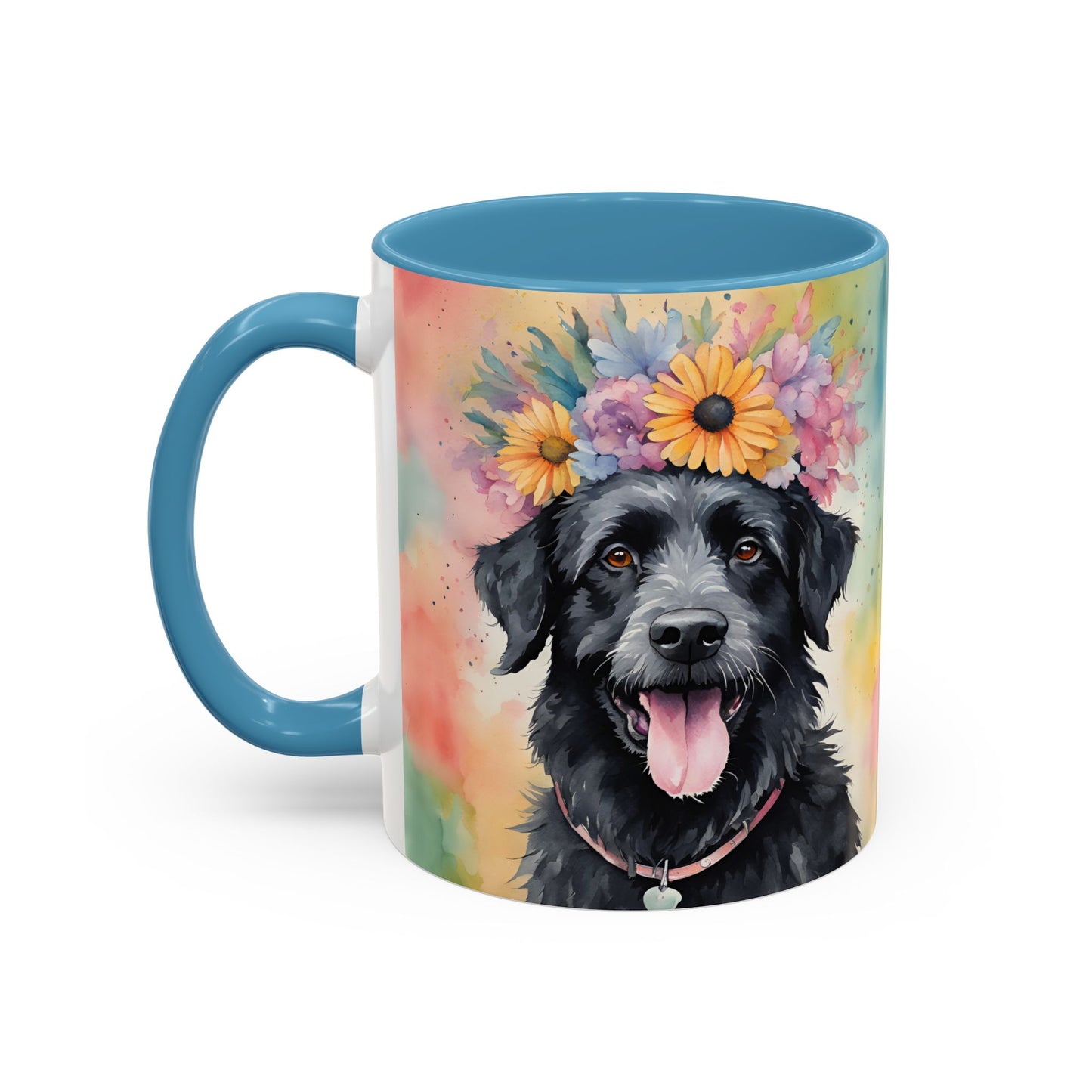 Eddy 01 Accent Coffee Mug - Dog Lover Gift