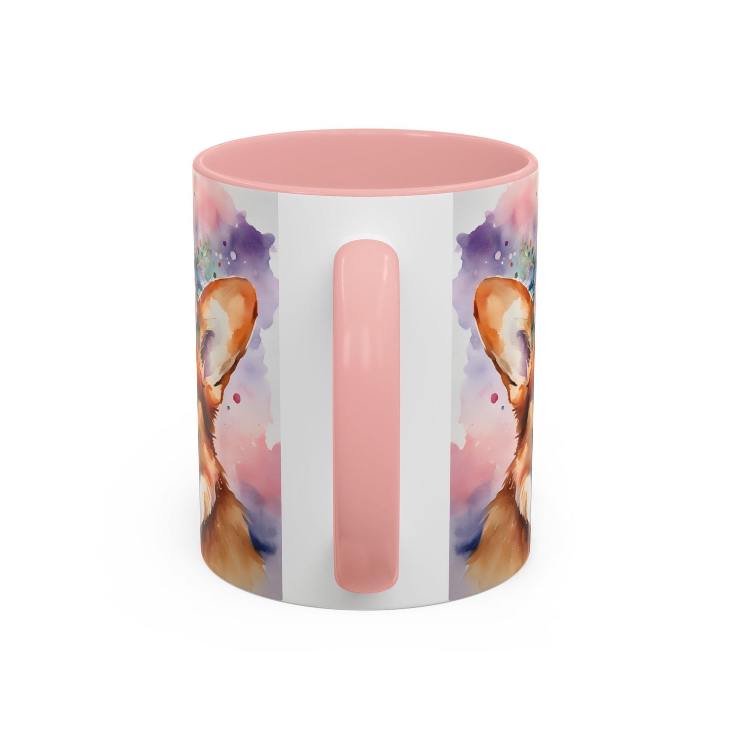 Corgi 04 Accent Coffee Mug - Dog Lover Gift