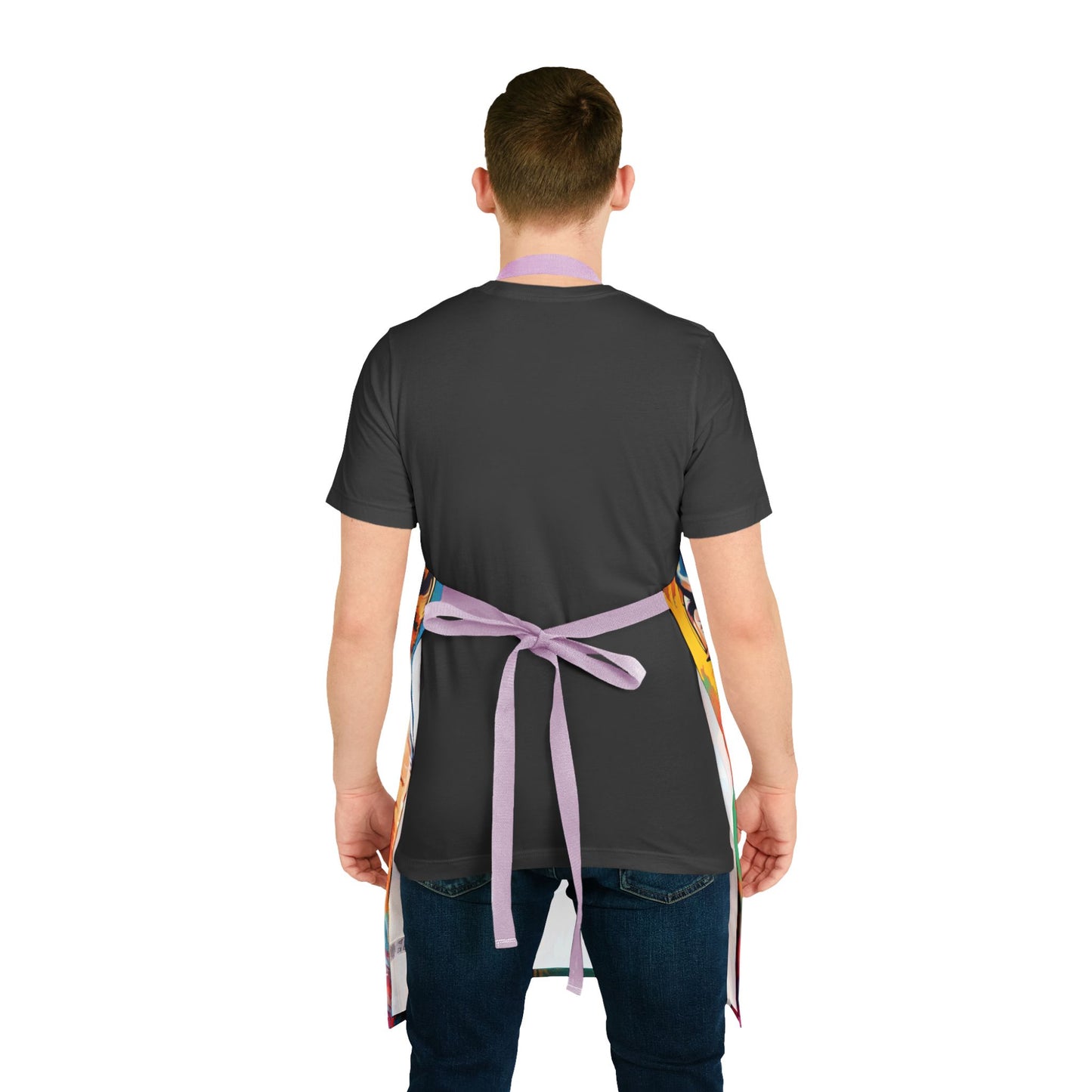 Multicoloured German Shepherd Adult Apron (AOP)