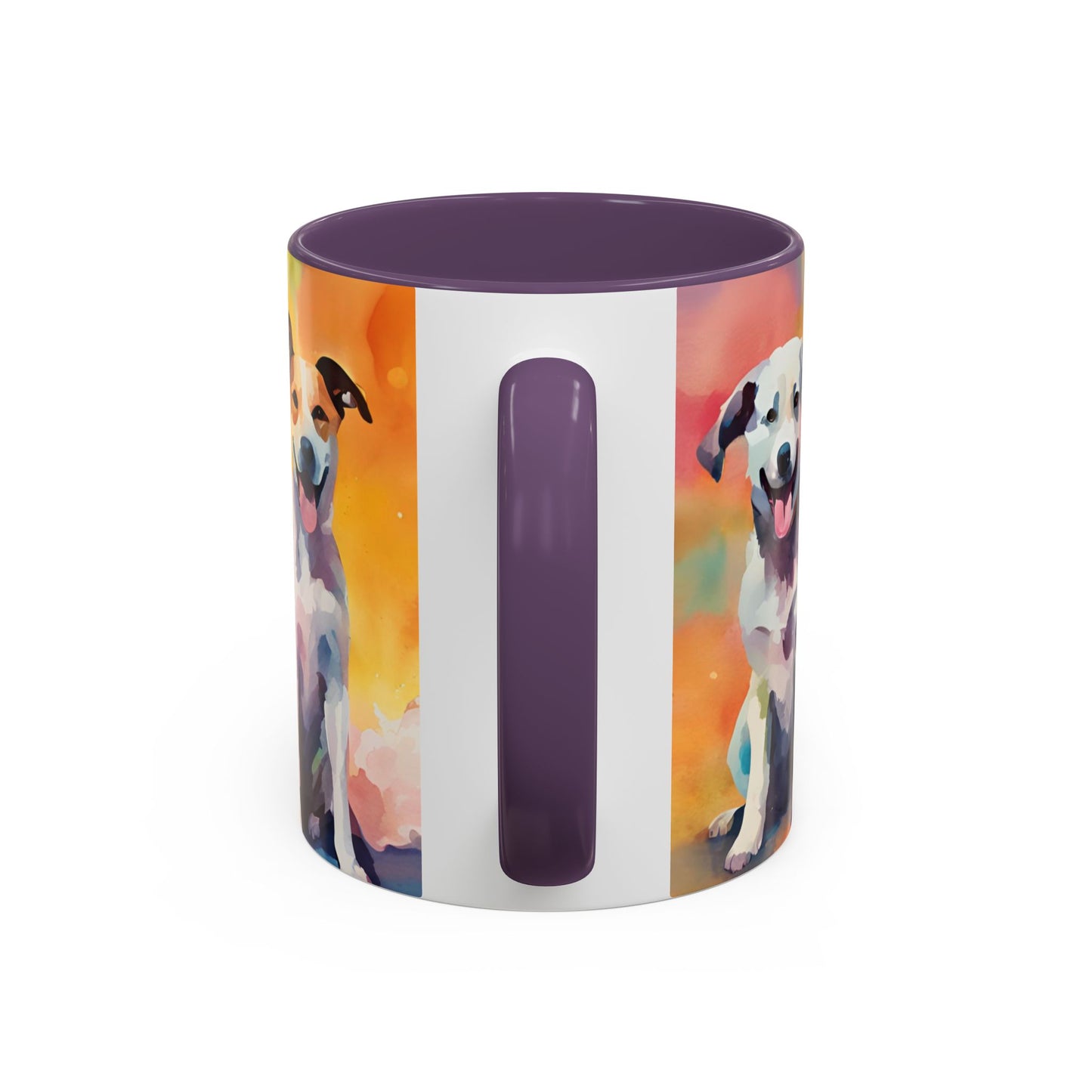 Multicoloured Doggies 03 Accent Mug 11oz