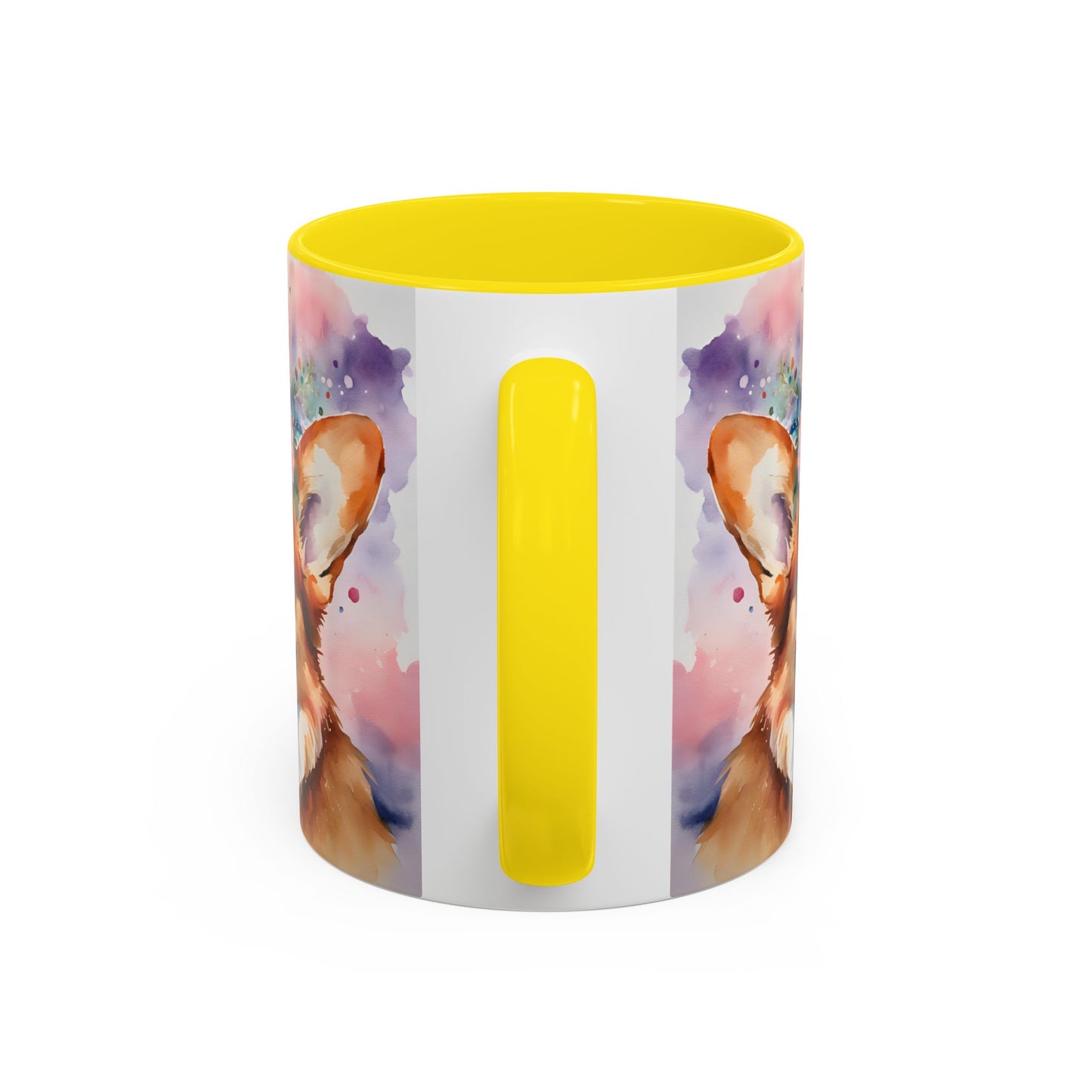 Corgi 04 Accent Coffee Mug - Dog Lover Gift