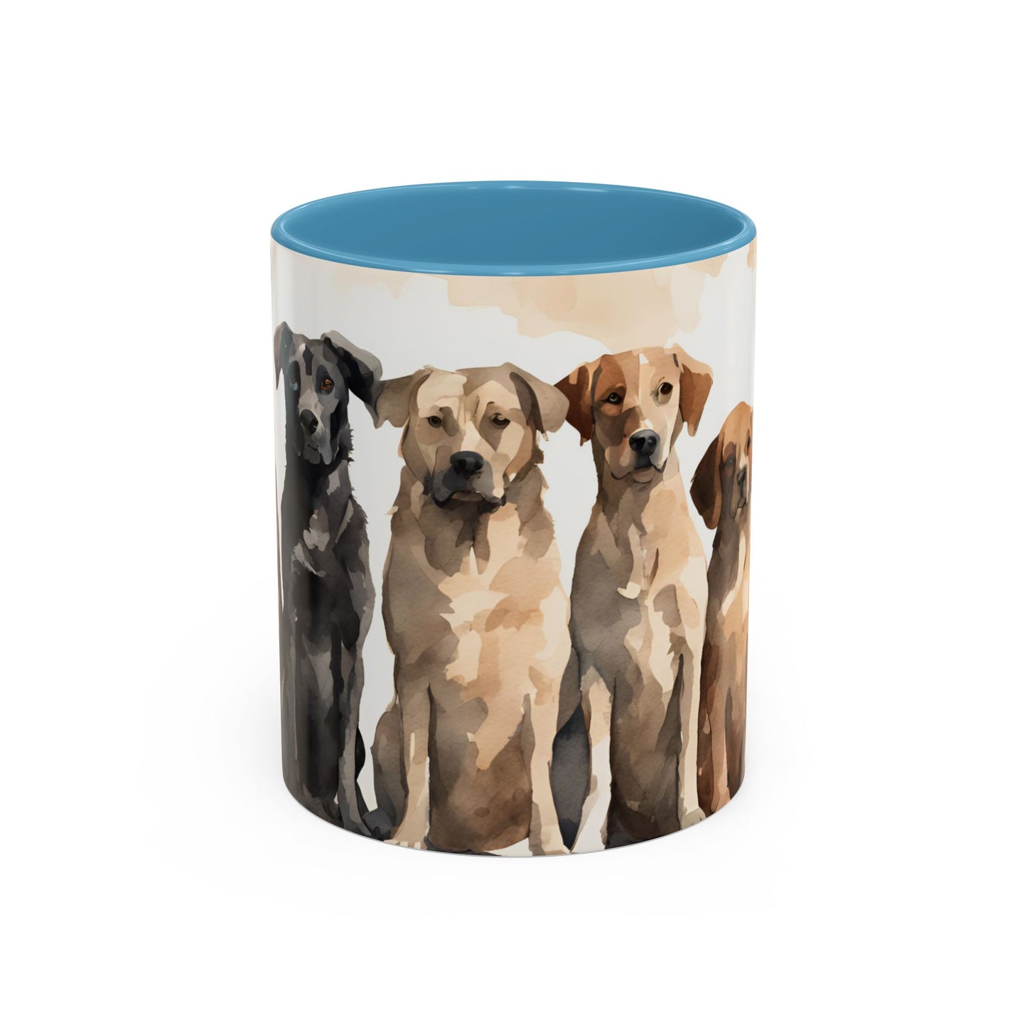 Doggies in a Row 03 Accent Mug 11oz
