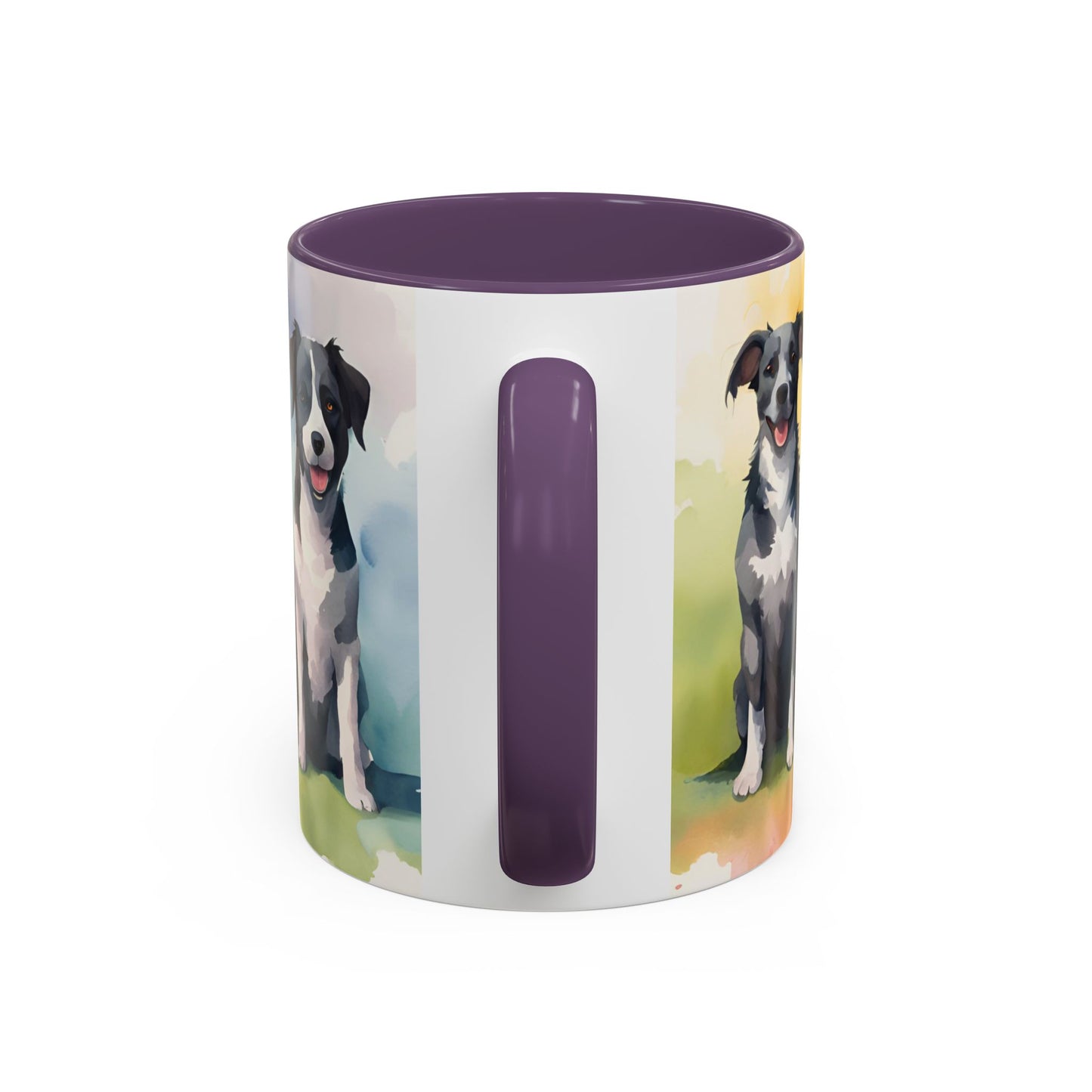 Multicoloured Doggies 08 Accent Mug 11oz