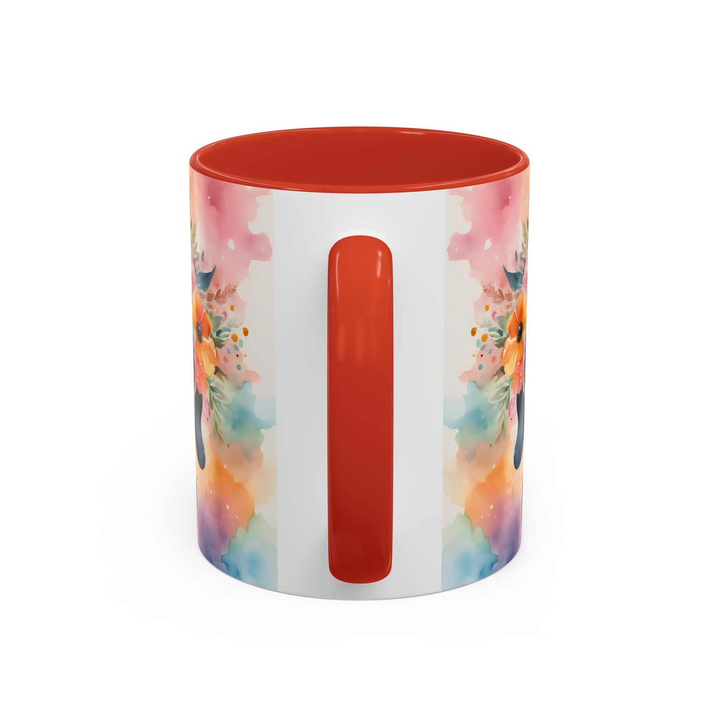Dachshund 02 Accent Coffee Mug - Dog Lover Gift