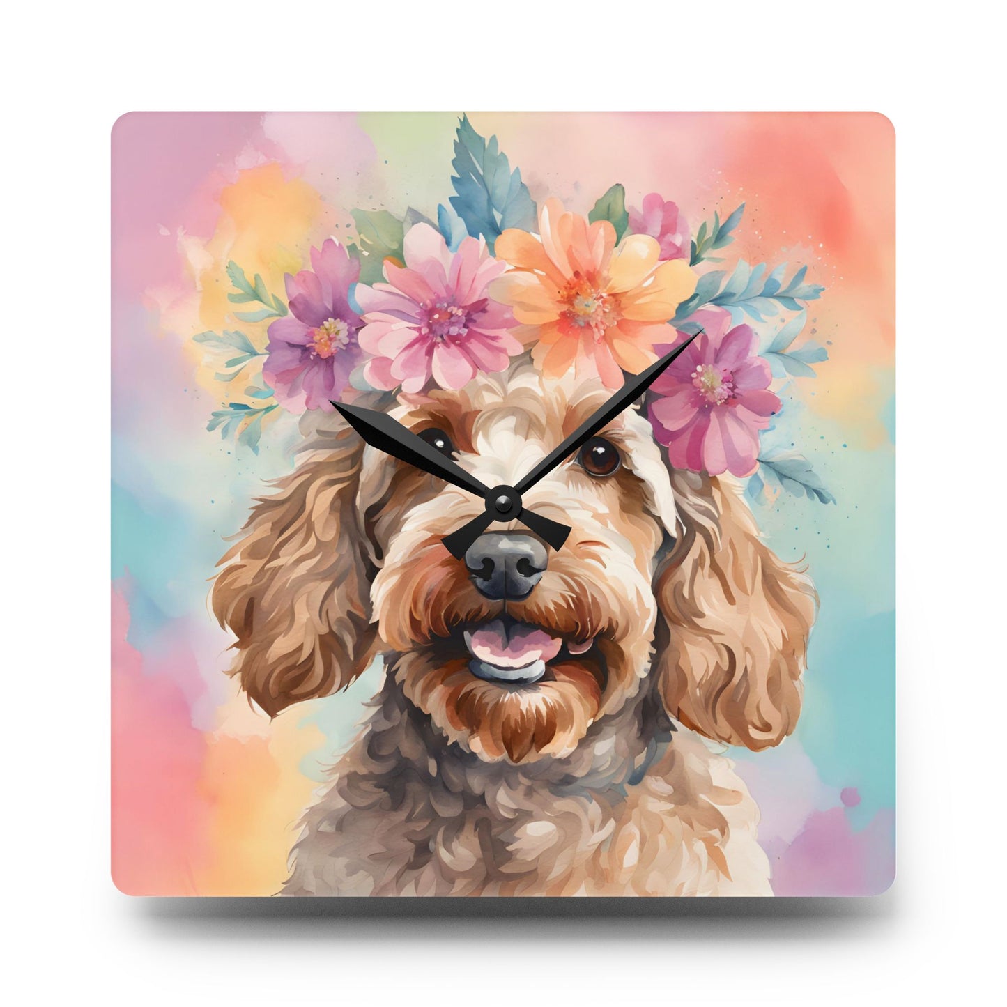 Cockapoo 03 Dog Wall Clock