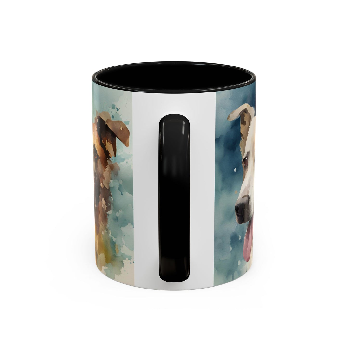 Multicoloured Doggies 5 Accent Mug 11oz
