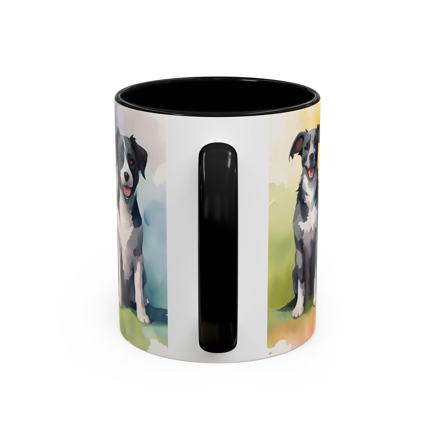 Multicoloured Doggies 08 Accent Mug 11oz