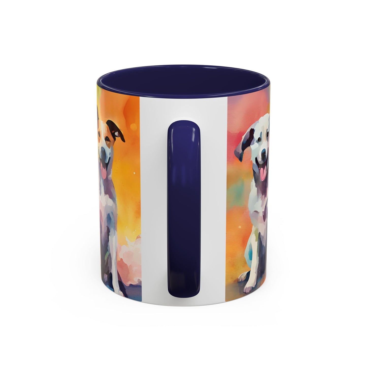 Multicoloured Doggies 03 Accent Mug 11oz