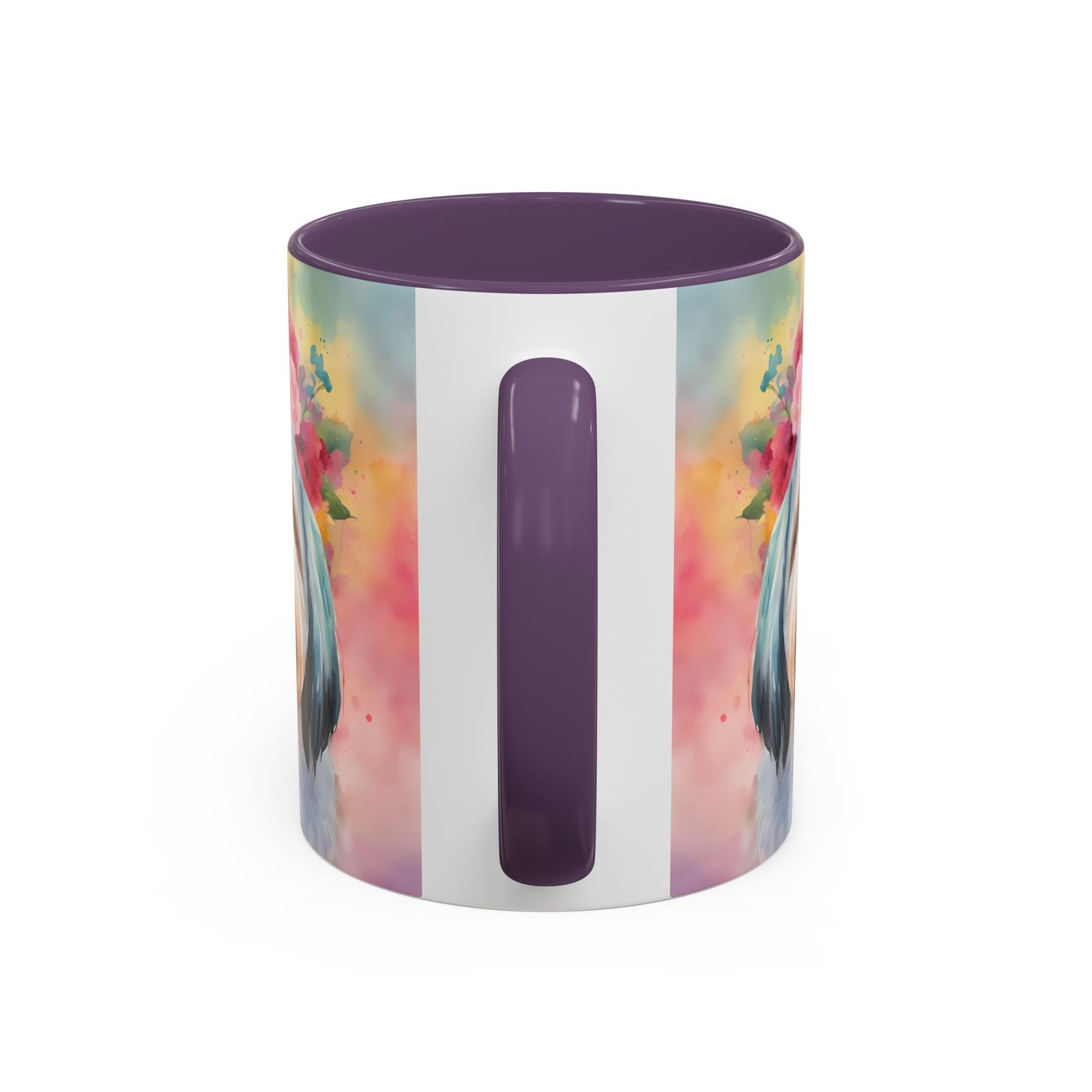 Shih Tzu 01 Accent Coffee Mug - Dog Lover Gift