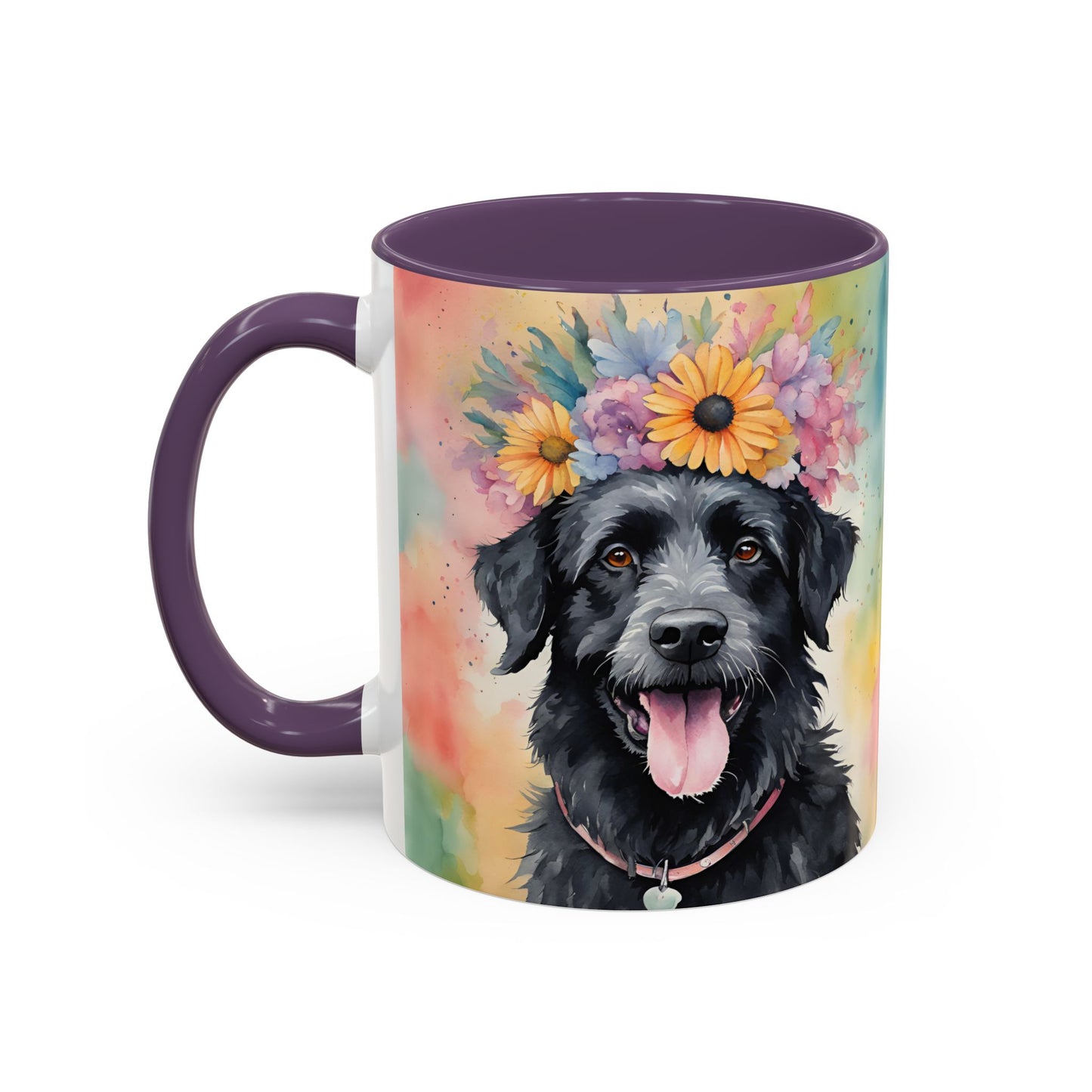 Eddy 01 Accent Coffee Mug - Dog Lover Gift