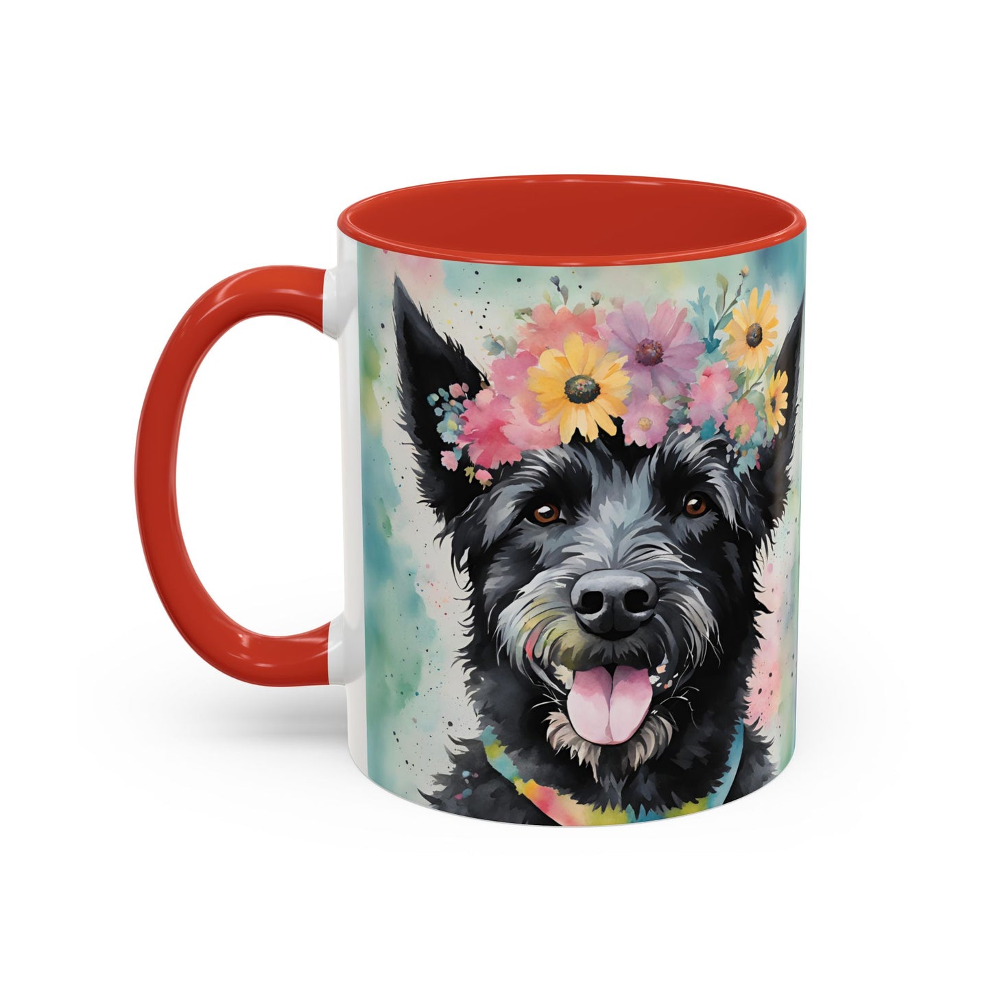 Eddy 03 Accent Coffee Mug - Dog Lover Gift