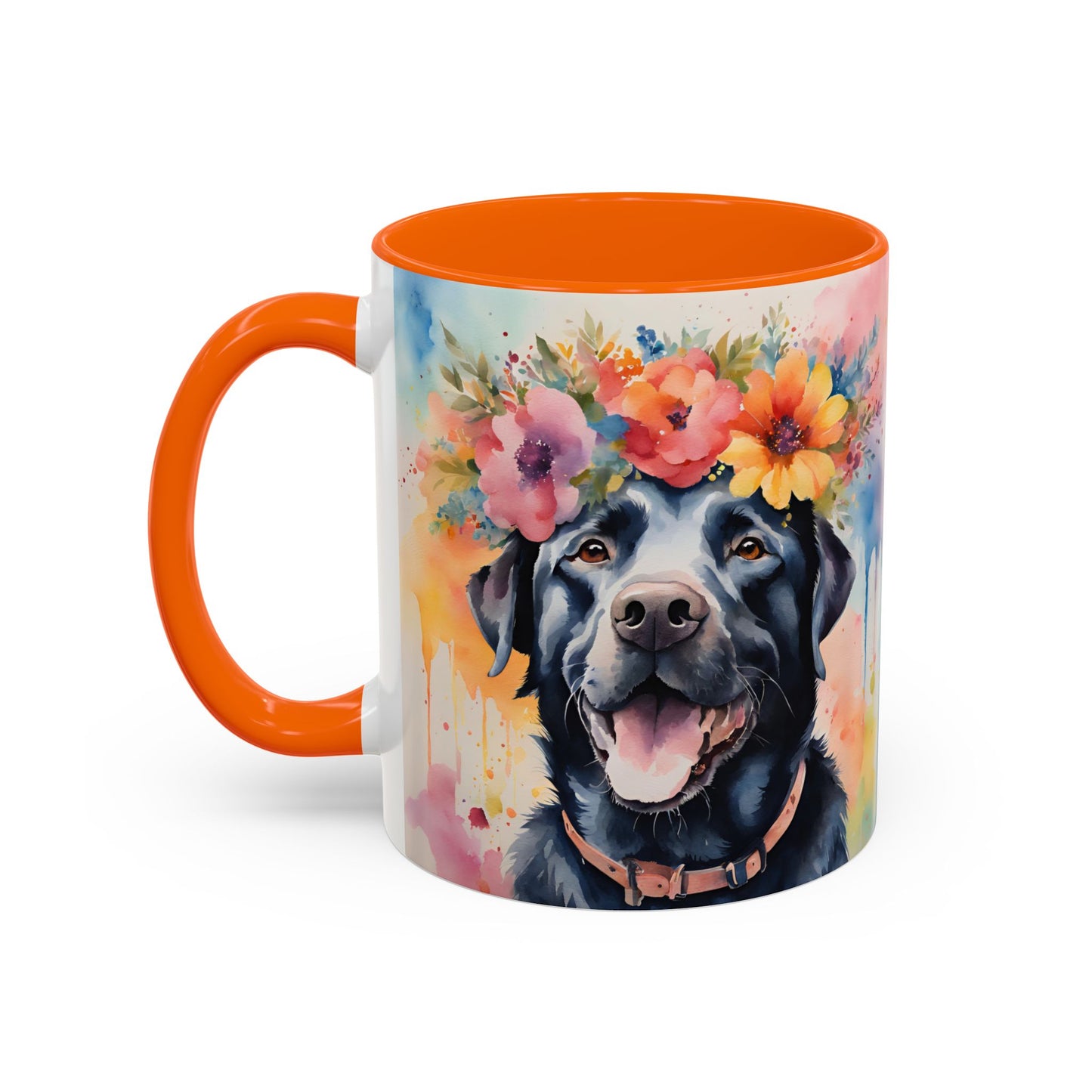 Labrador 03 Accent Coffee Mug - Dog Lover Gift