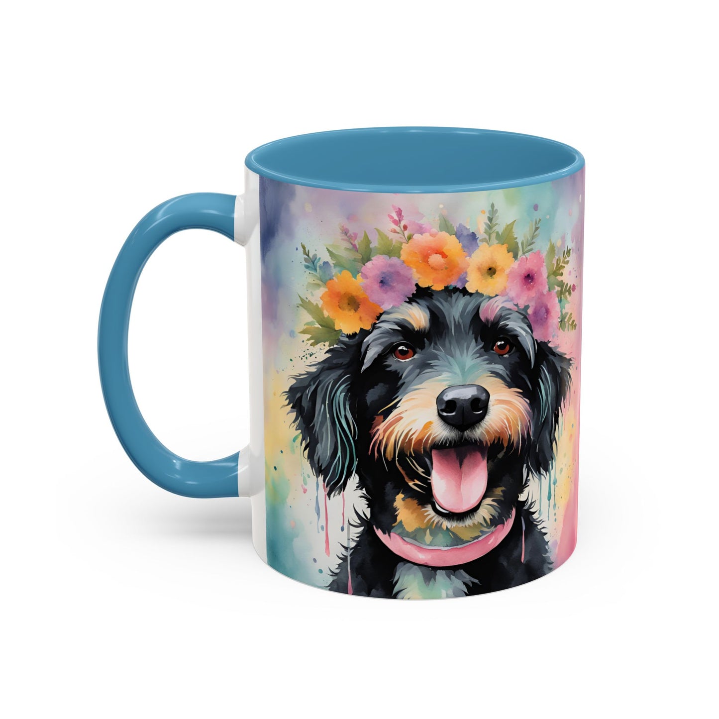 Eddy 02 Accent Coffee Mug - Dog Lover Gift