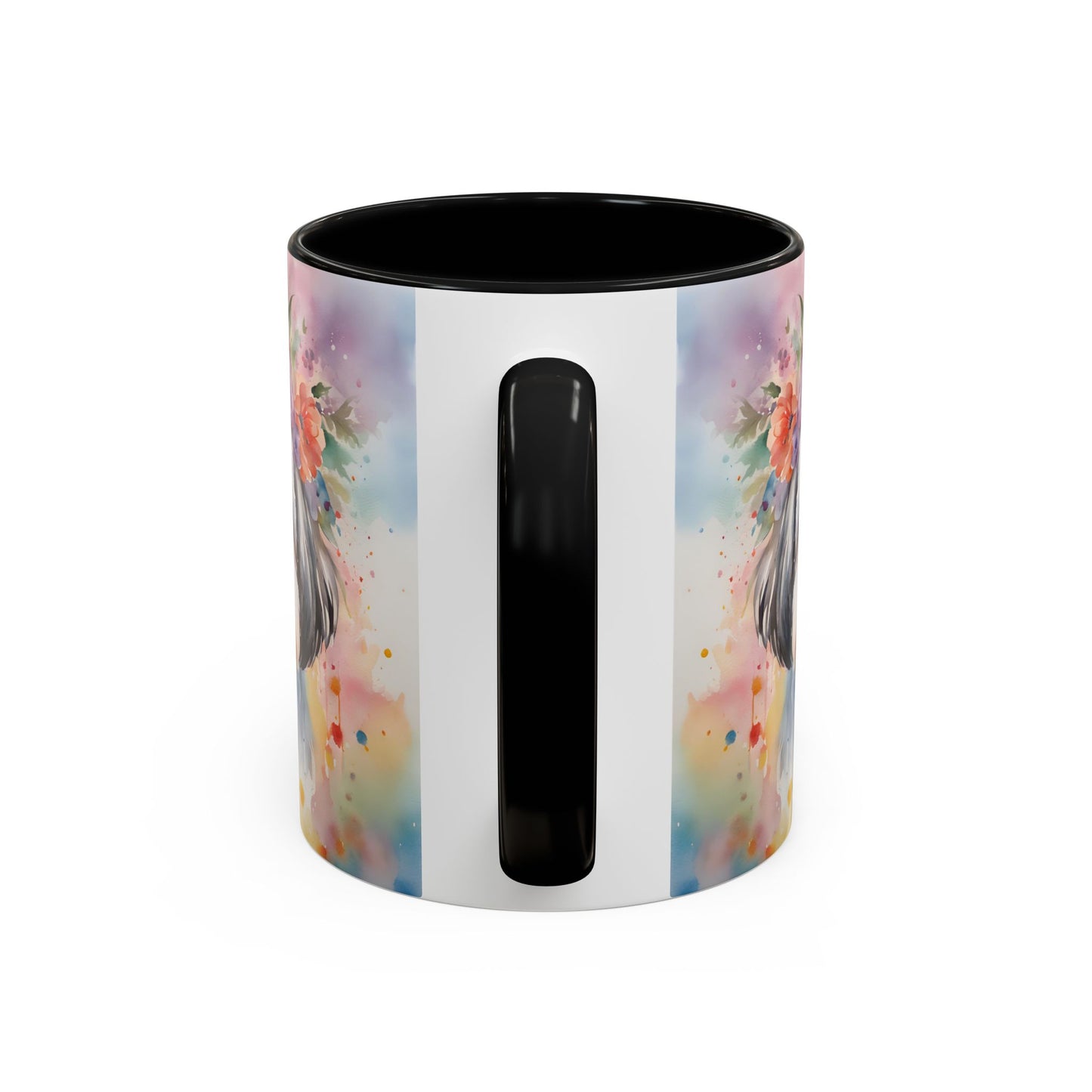 Shih Tzu 04 Accent Coffee Mug - Dog Lover Gift