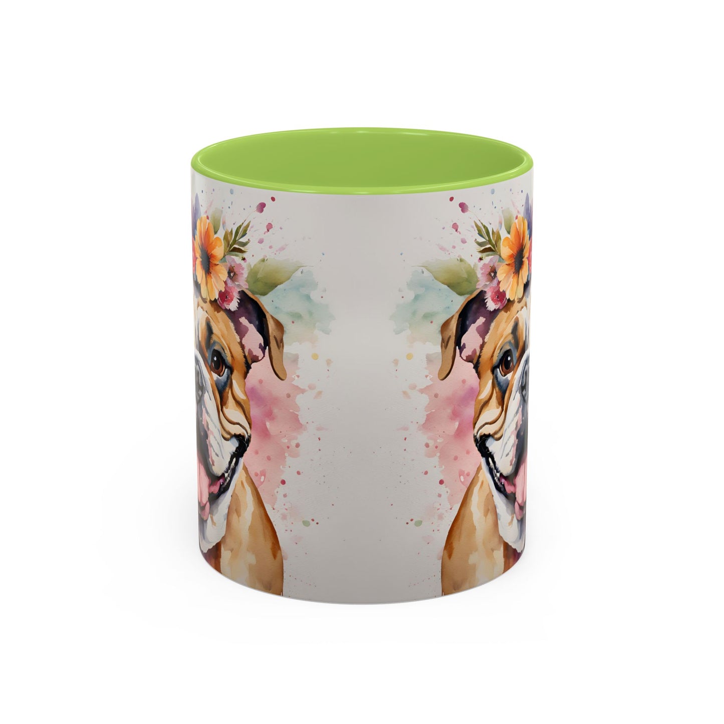 British Bulldog 03 Accent Coffee Mug - Dog Lover Gift