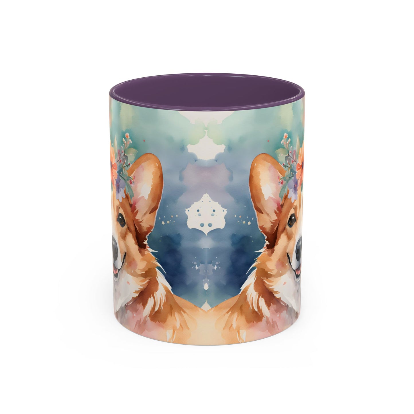 Corgi 03 Accent Coffee Mug - Dog Lover Gift