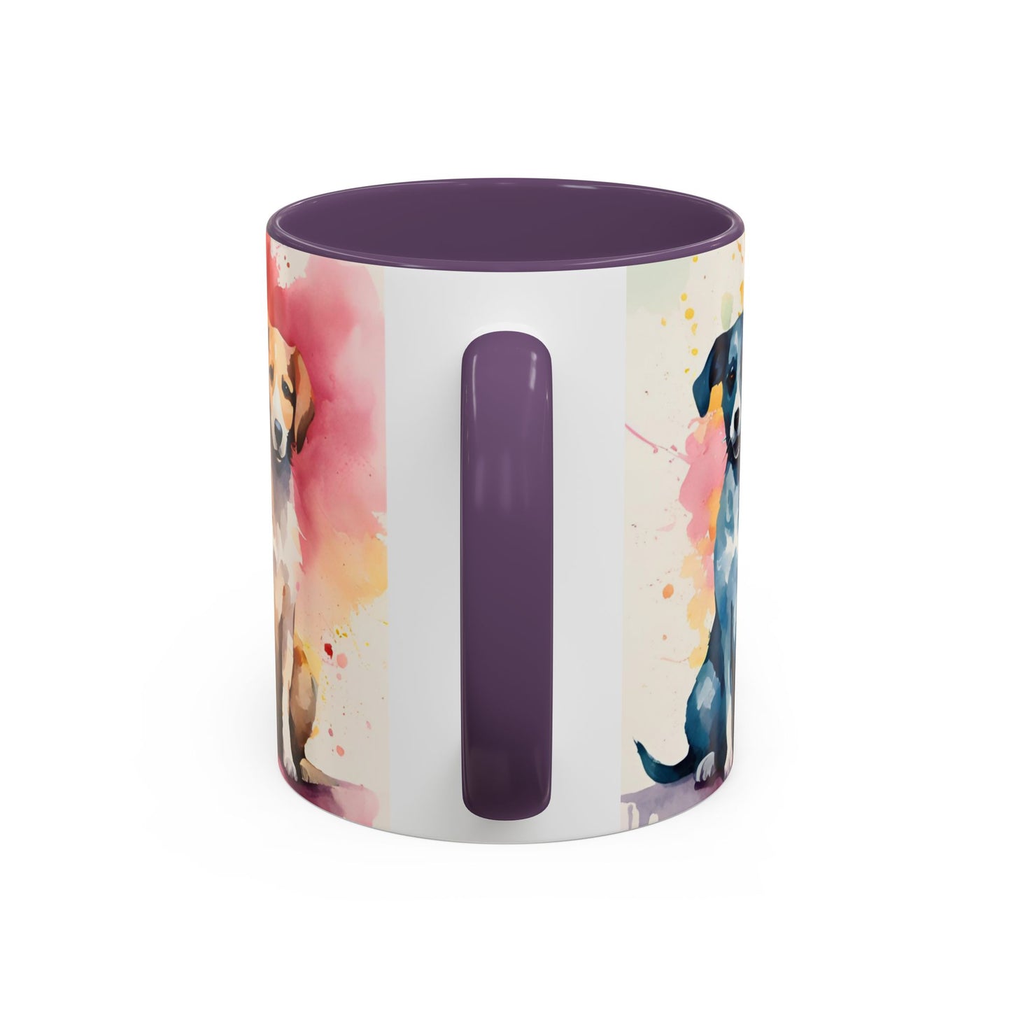 Multicoloured Doggies 07 Accent Mug 11oz