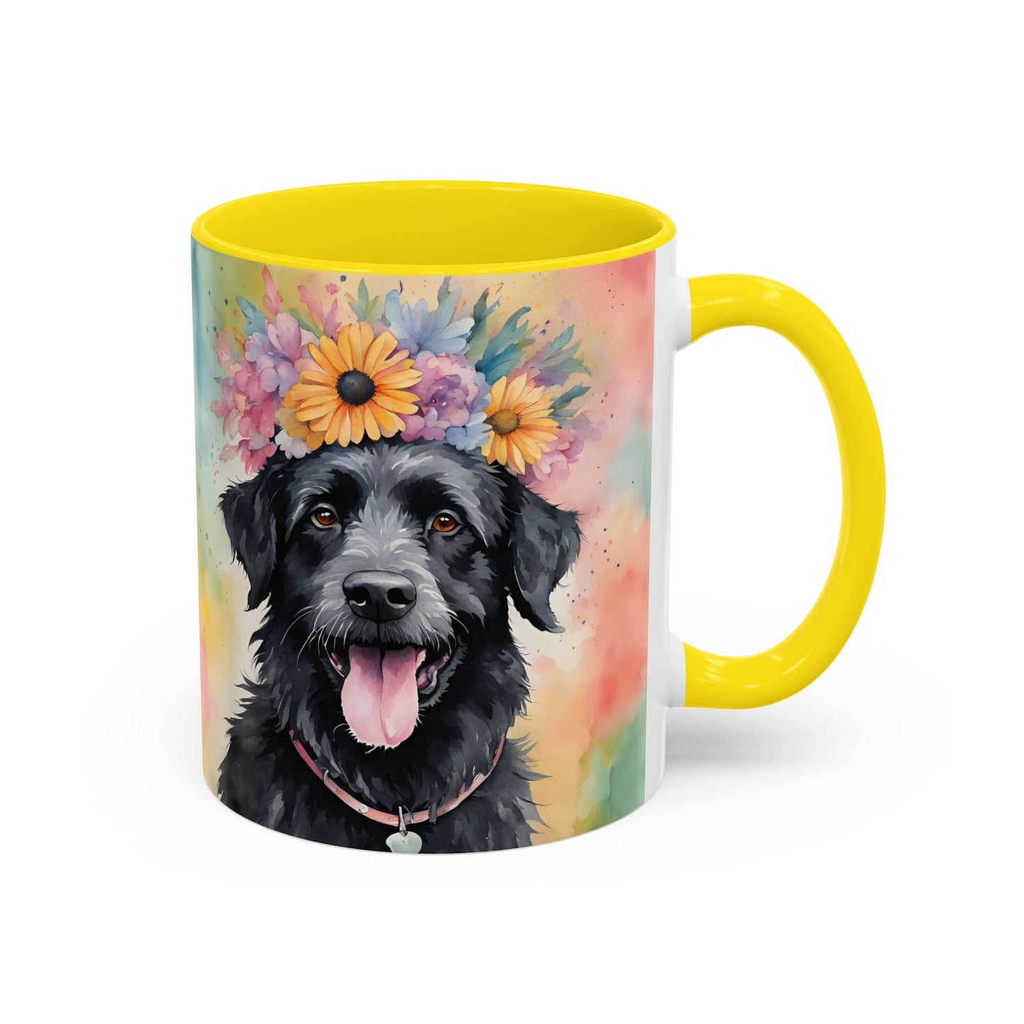 Eddy 01 Accent Coffee Mug - Dog Lover Gift