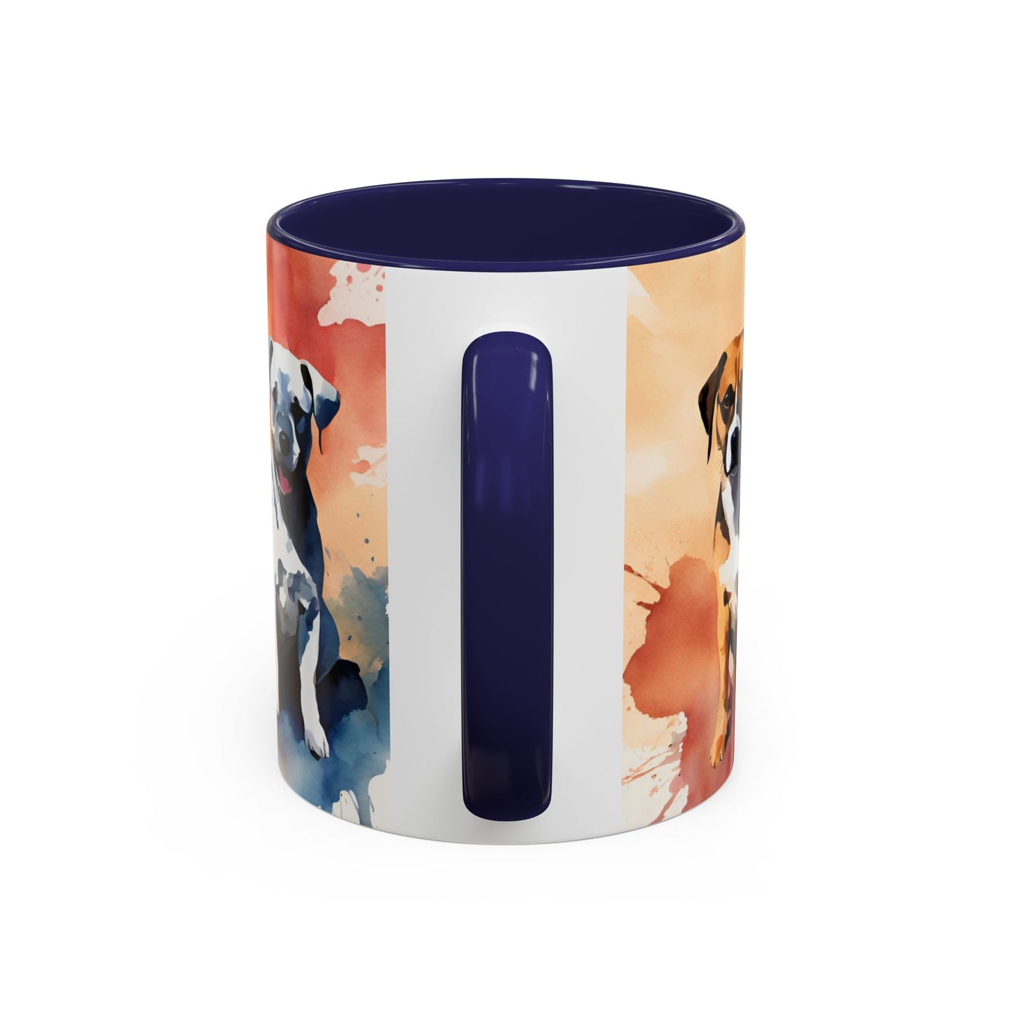 Multicoloured Doggies 04 Accent Mug 11oz