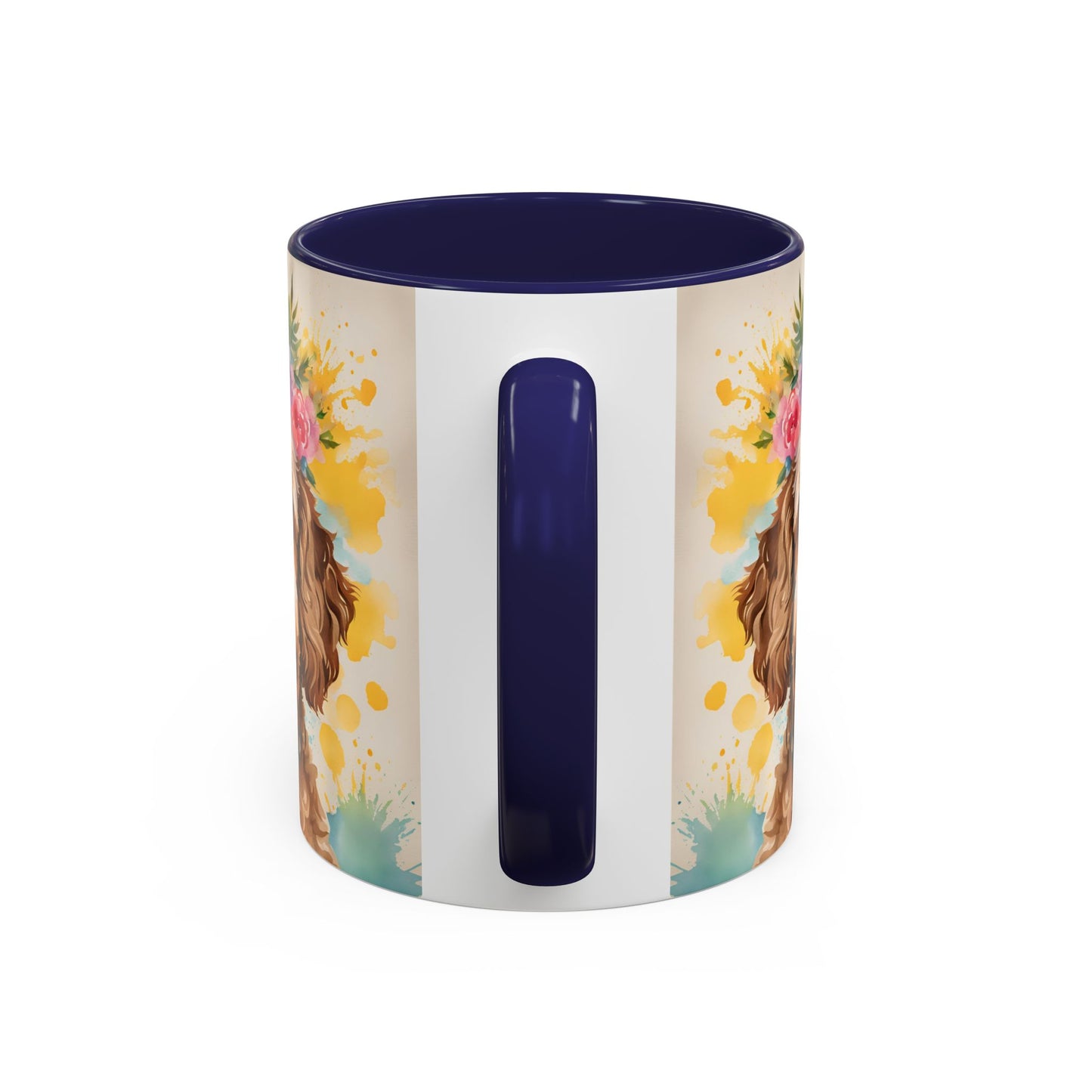 Cockapoo 04 Accent Coffee Mug - Dog Lover Gift